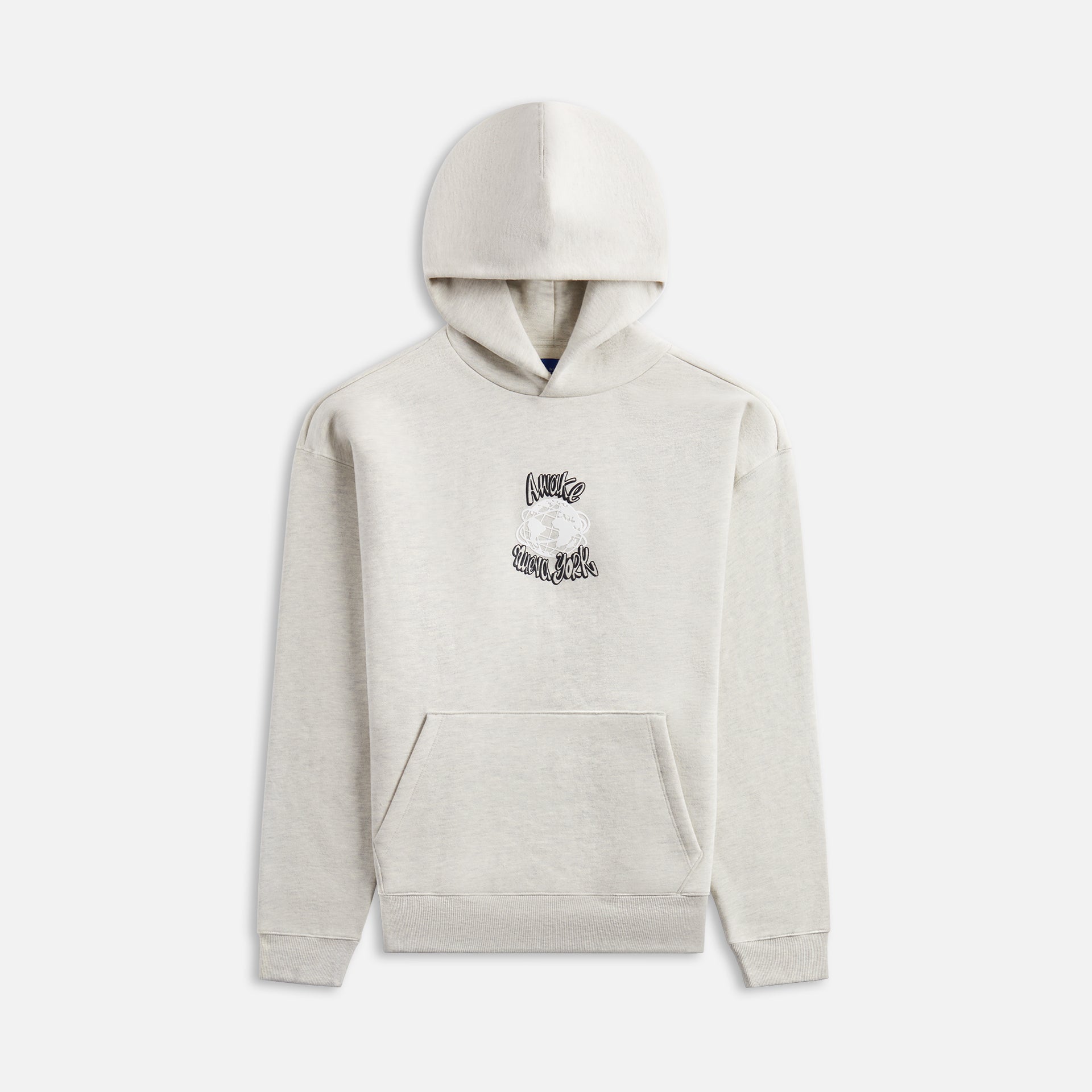 Awake NY Globe Hoodie - Grey