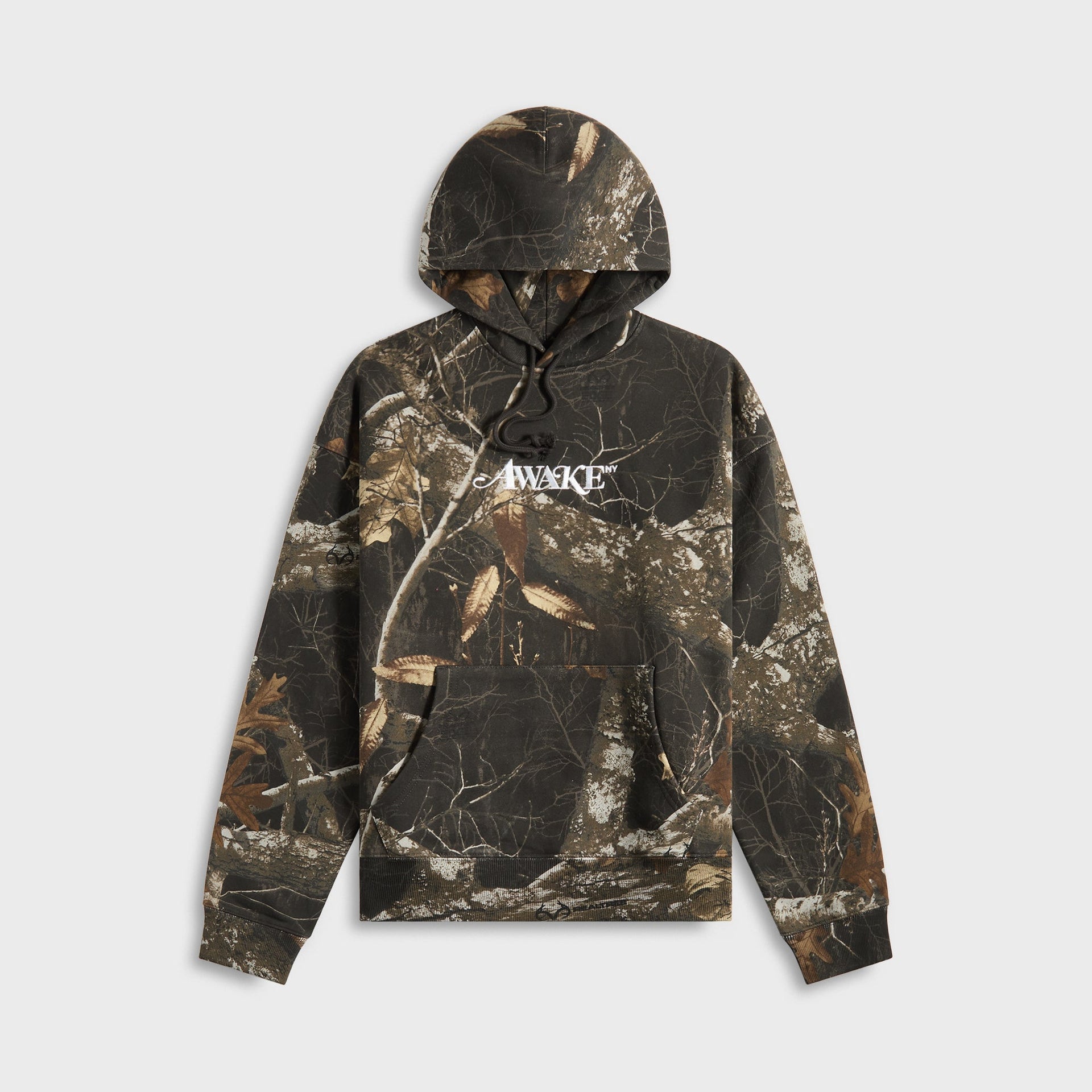 Awake NY Classic Logo Hoodie in Shadow