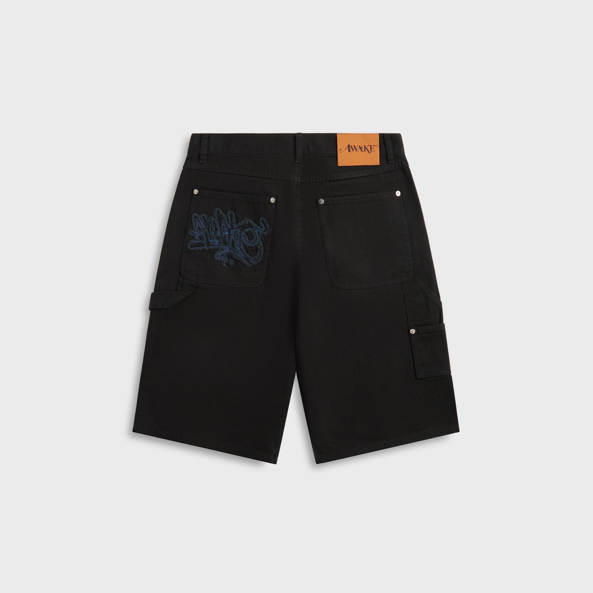 Awake NY Painter Shorts in Black
