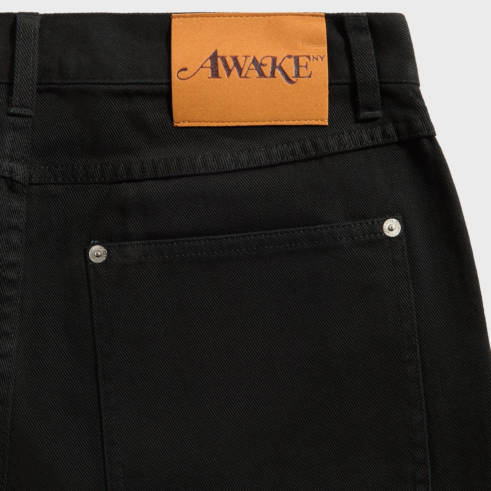 Awake NY Painter Shorts in Black