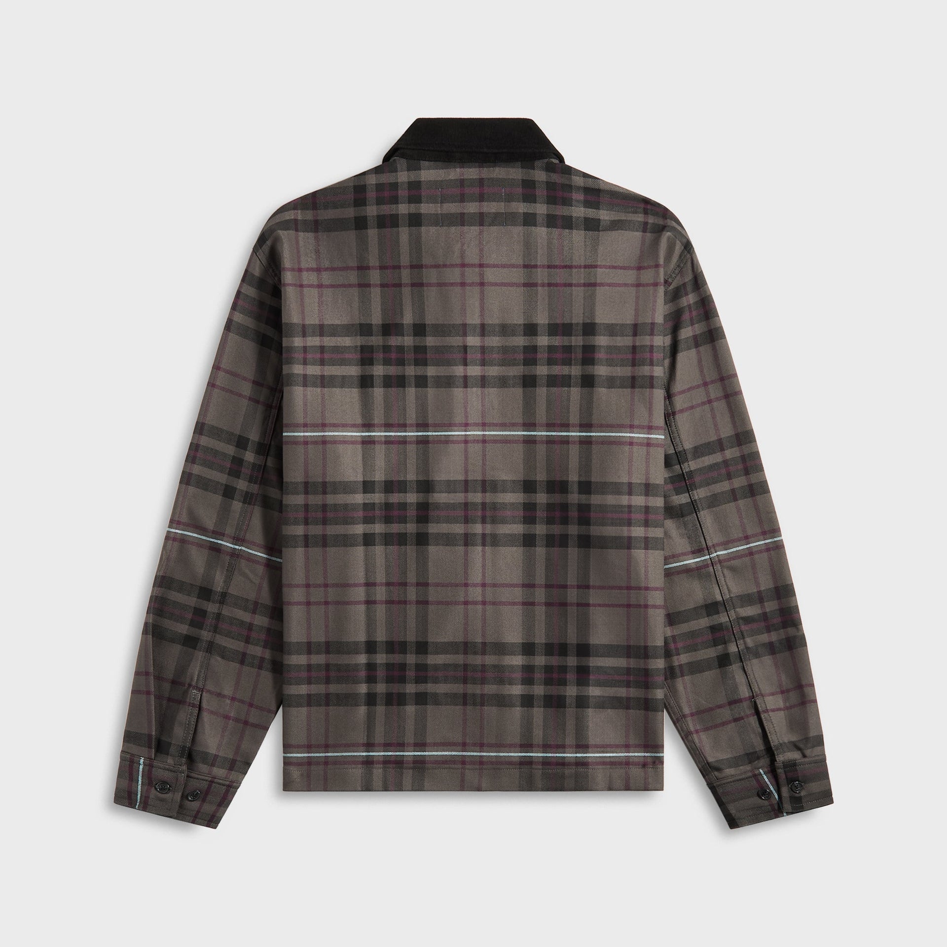 Awake NY Plaid Flannel Shirt in Brown