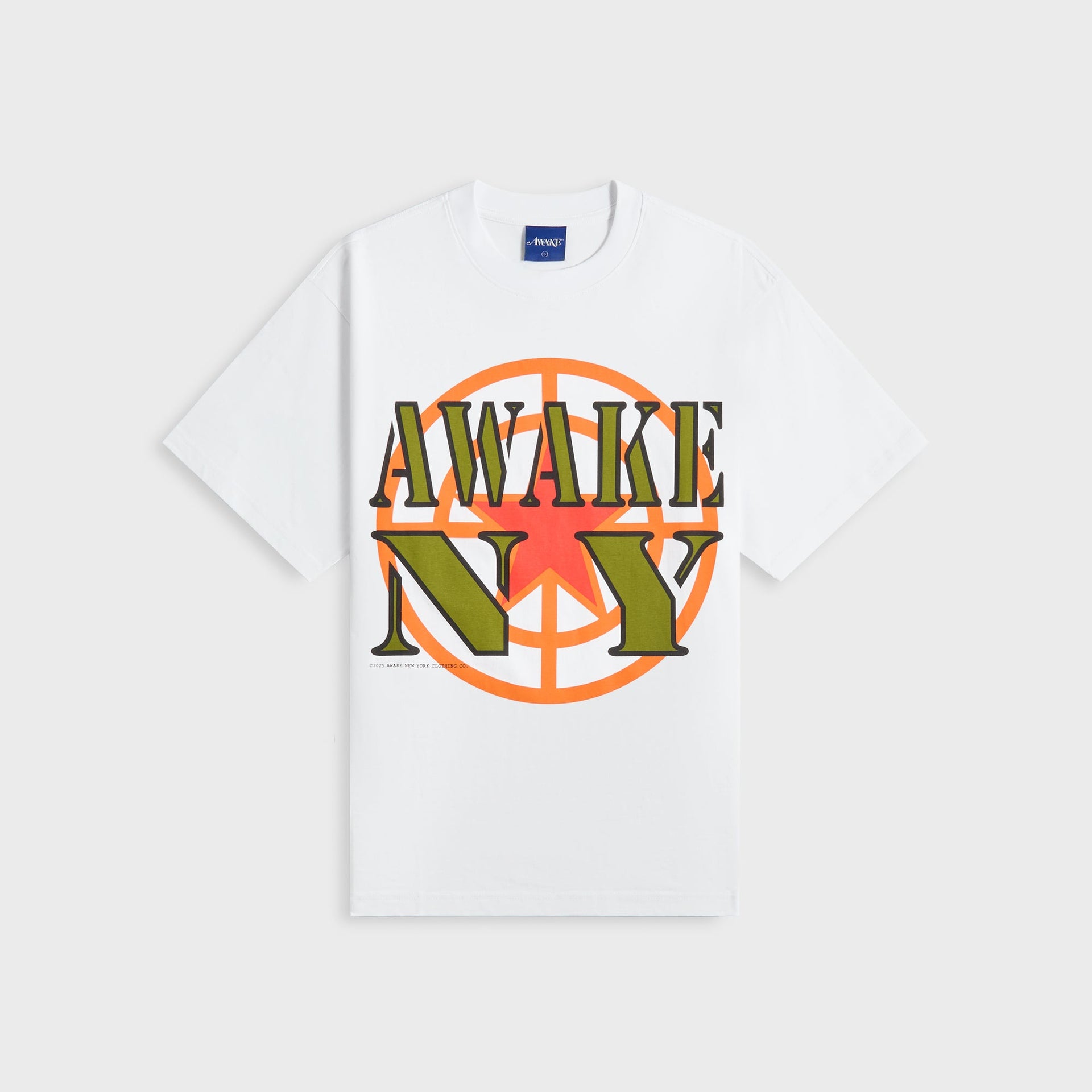 Awake NY Crosshair Tee in White