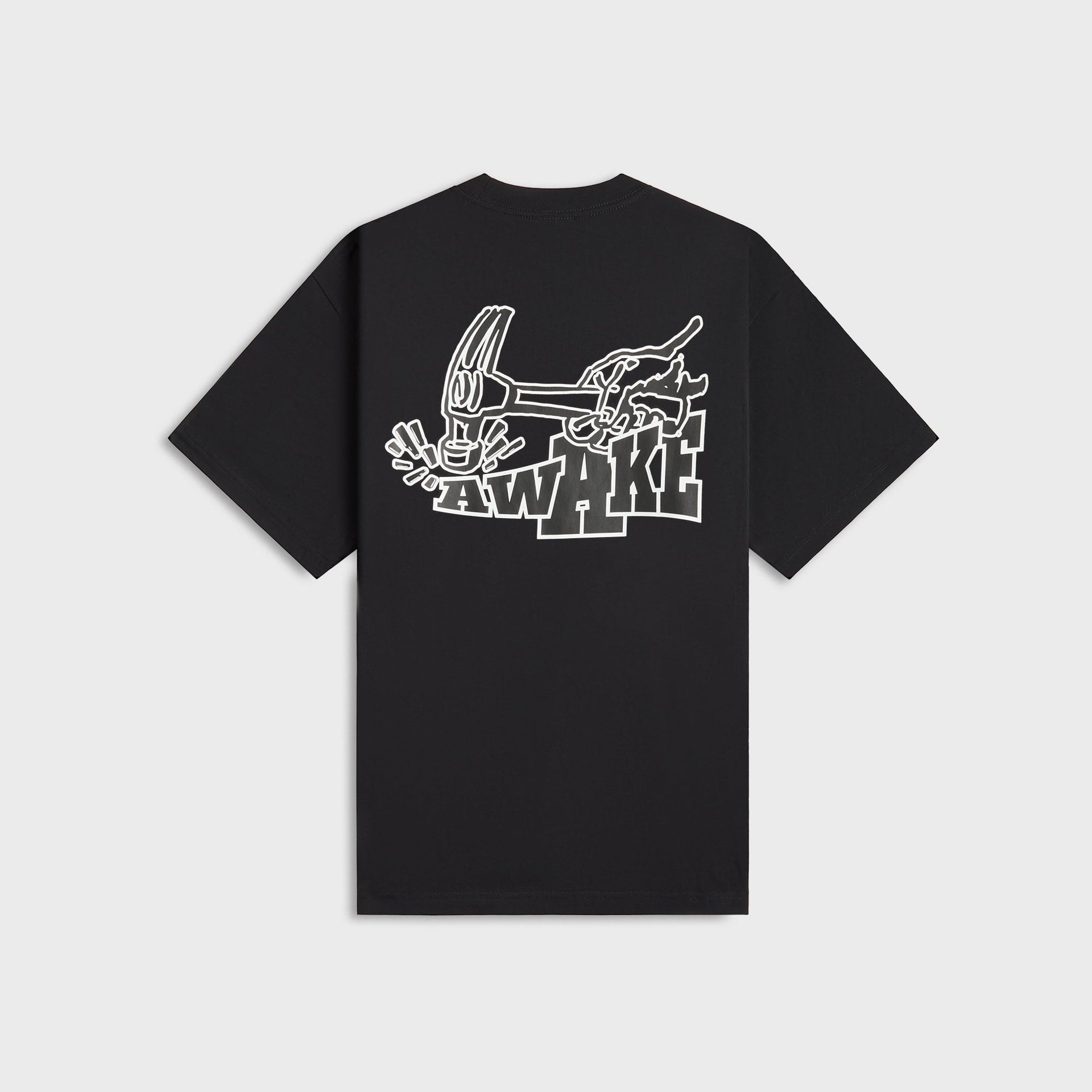 Awake NY Hammer Tee in Black