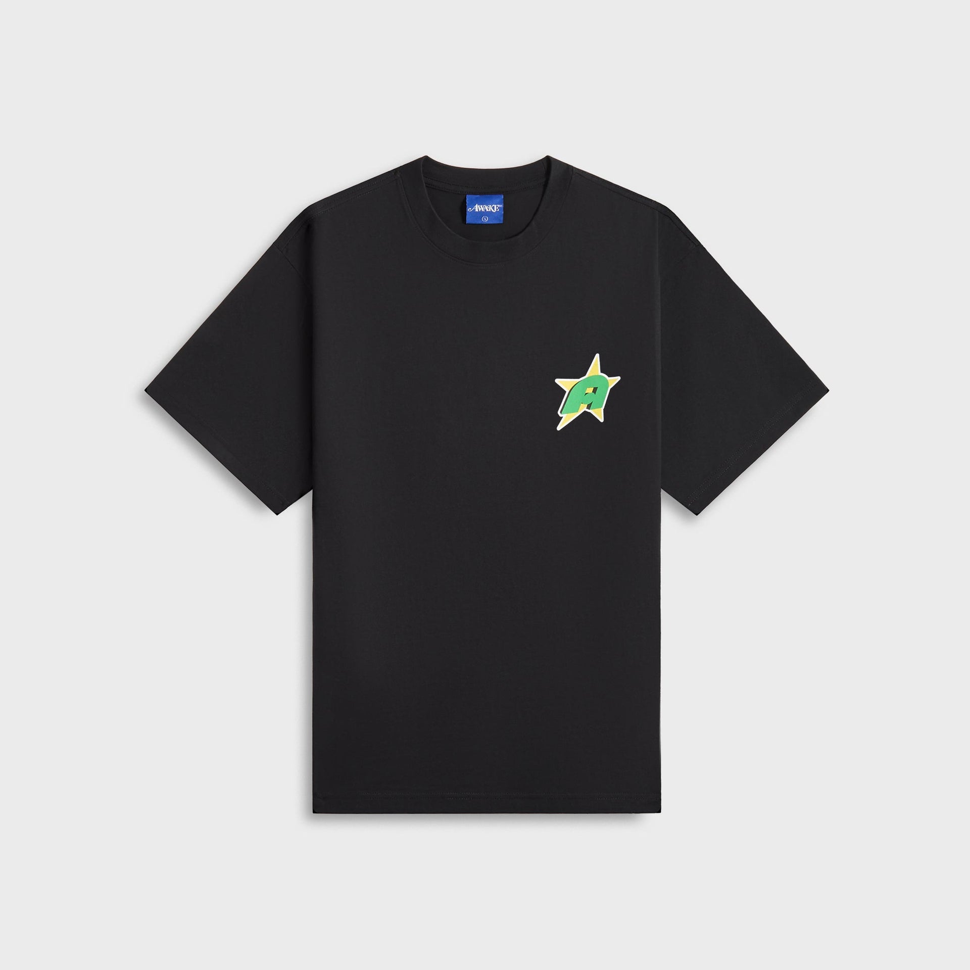 Awake NY Star A Tee in Black