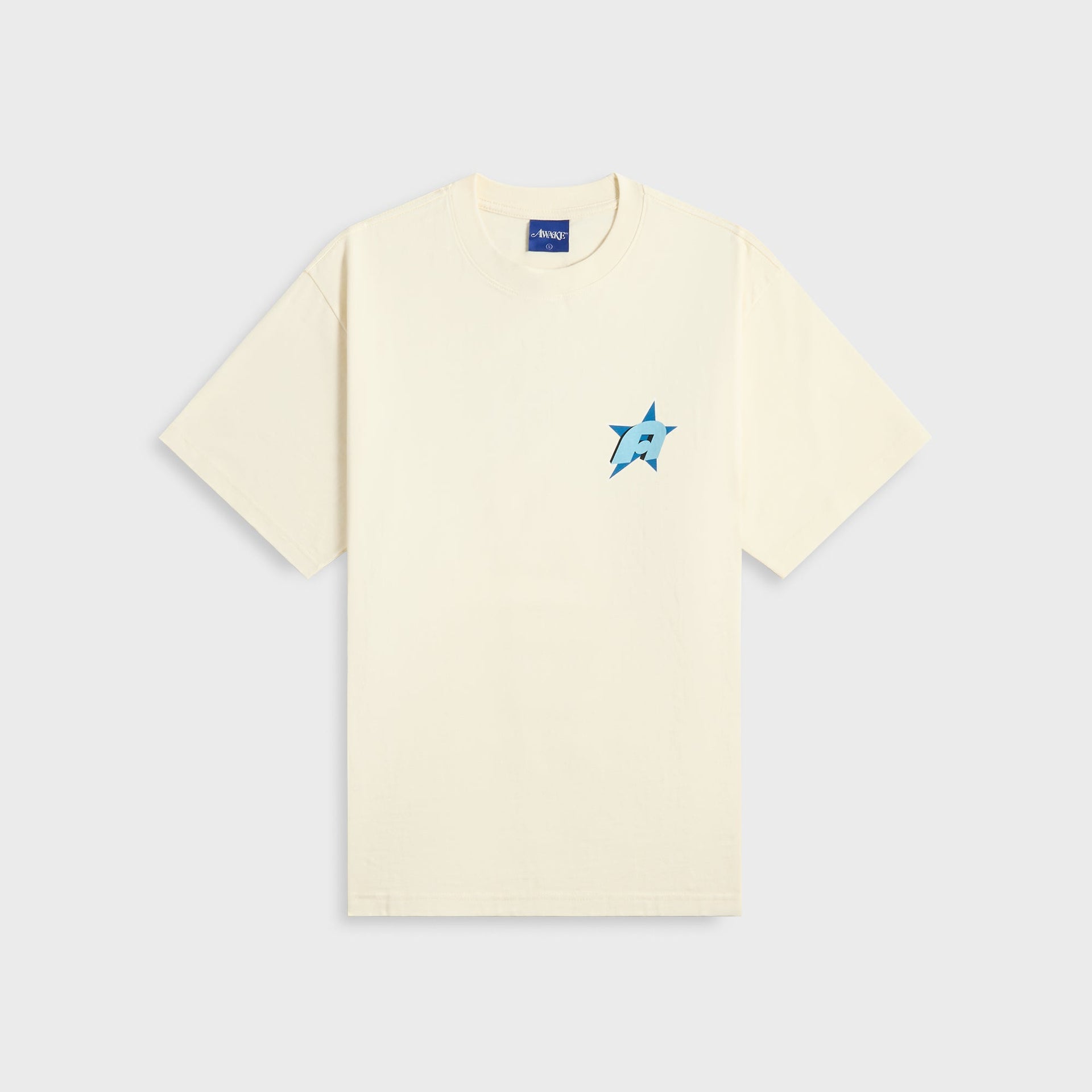 Awake NY Star A Tee in Cream