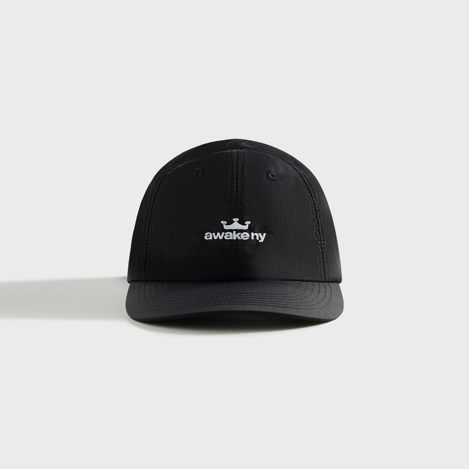 Awake NY Logo Nylon Cap in Black