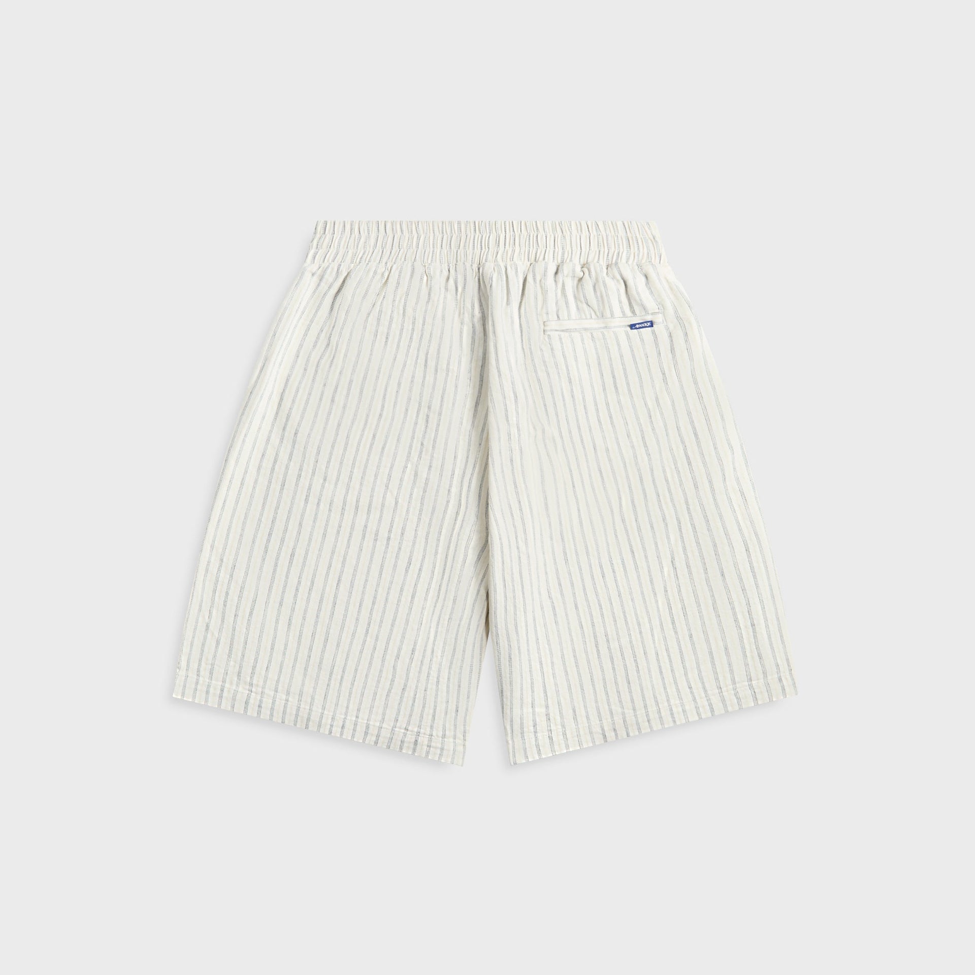 Awake NY Striped Shorts in Ivory