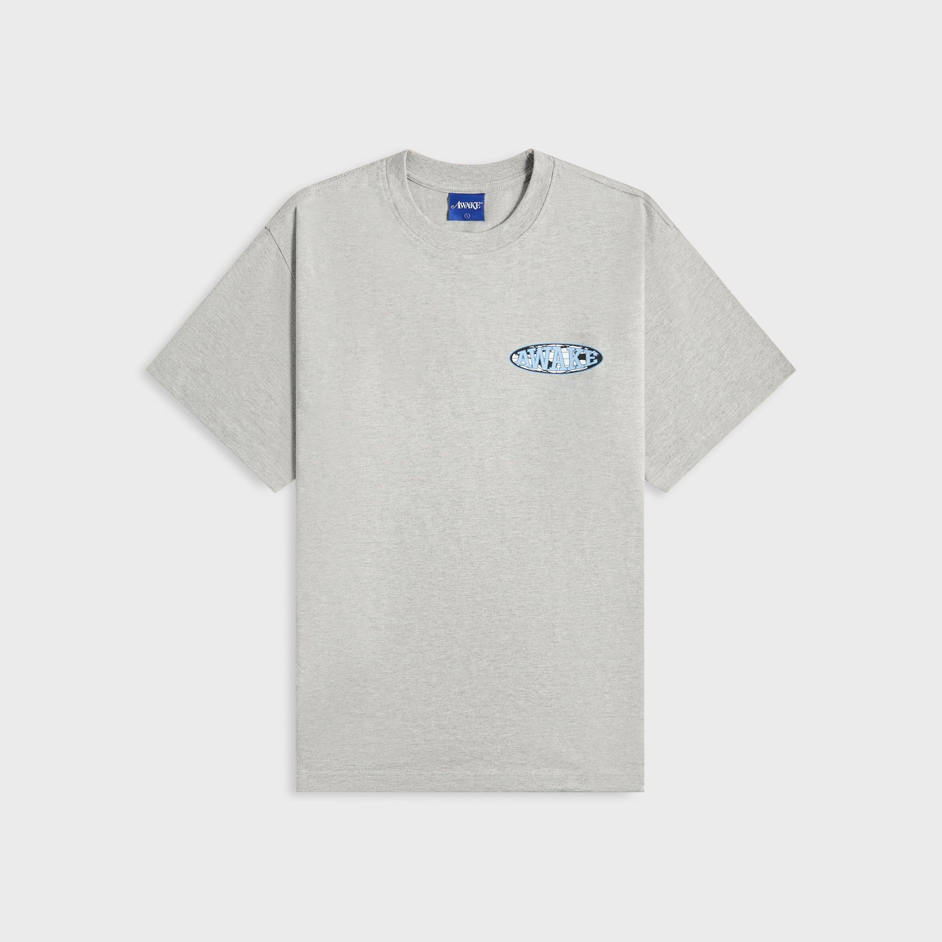Awake NY Les Everyday Tee in Heather Grey