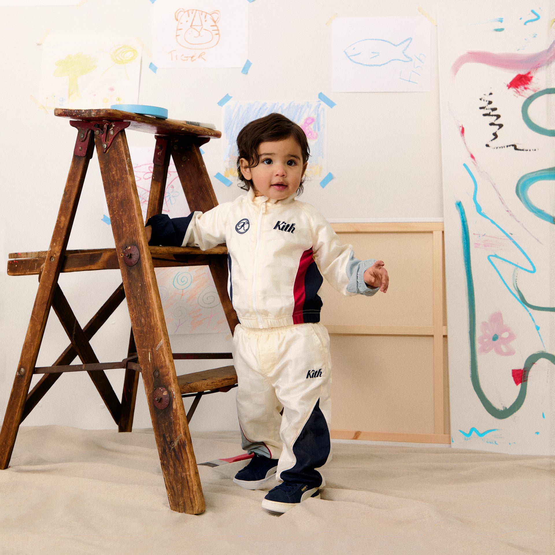 Kith Baby Dayton Jacket - Sandrift