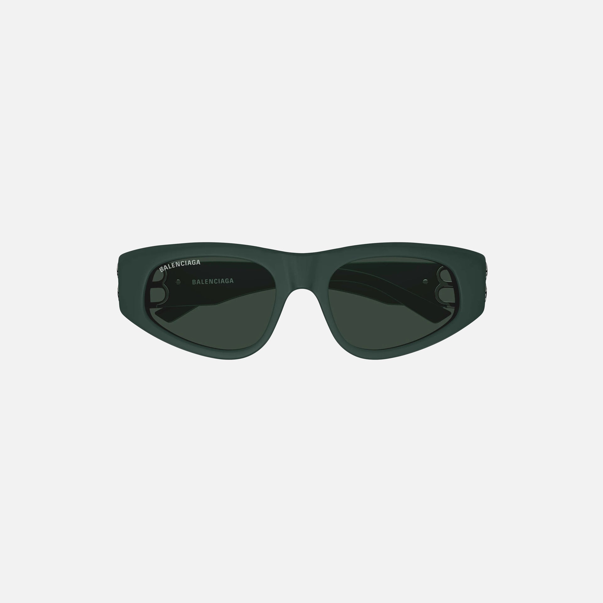 Balenciaga Acetate BB Hinge Cat Eye Frame - Green