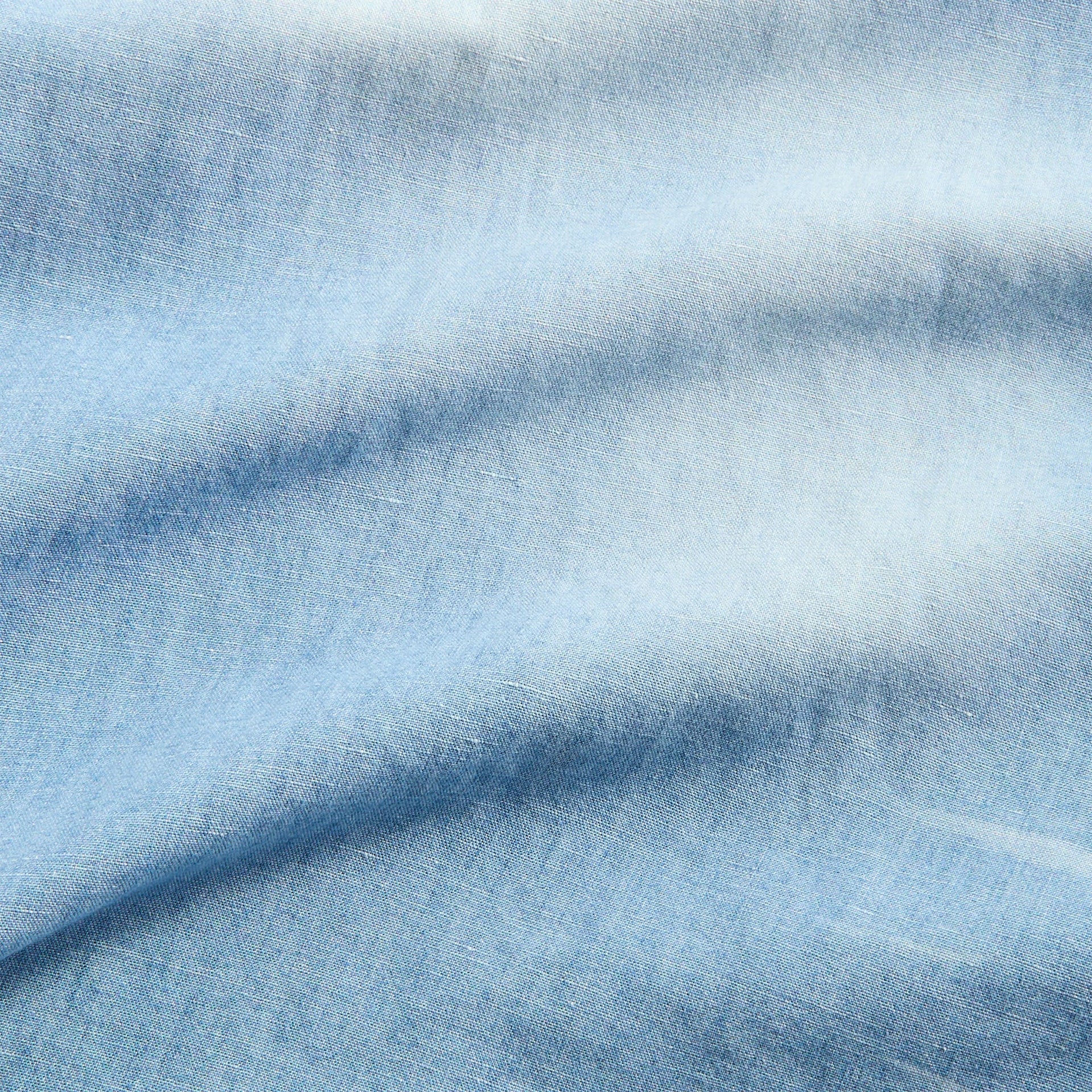 Acne Studios Short Sleeve Shirt in Mid Blue