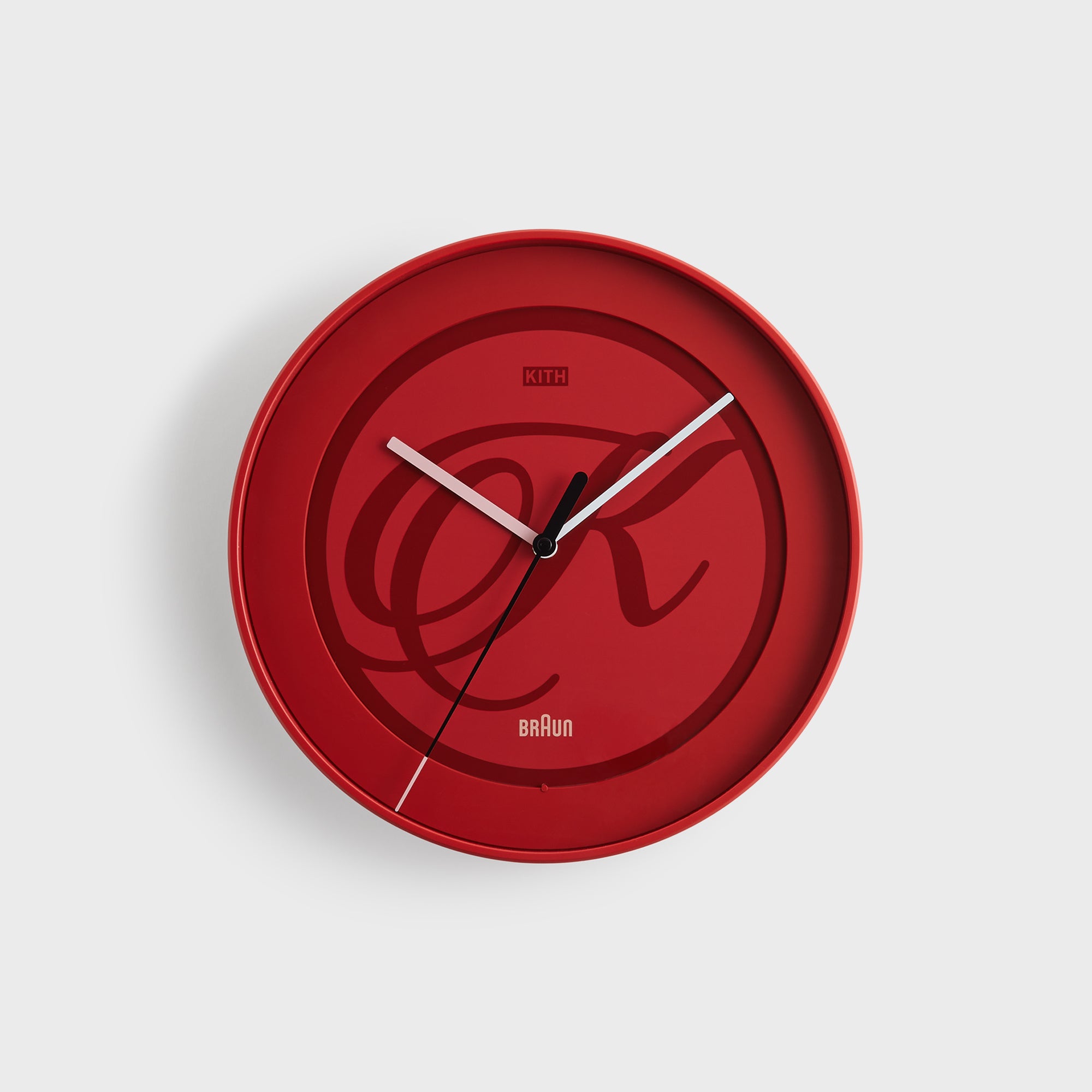 インテリア時計 Kith Kithmas For Braun Wall Clock Kithmas for Braun BC17 Wall Clock - Chili Pepper