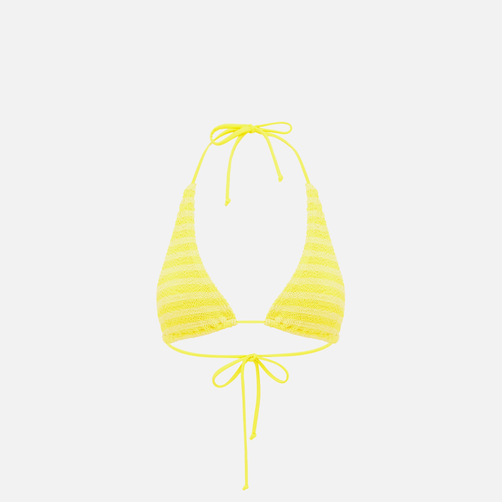 Bond-Eye Sofie Triangle - Limonchello Stripe