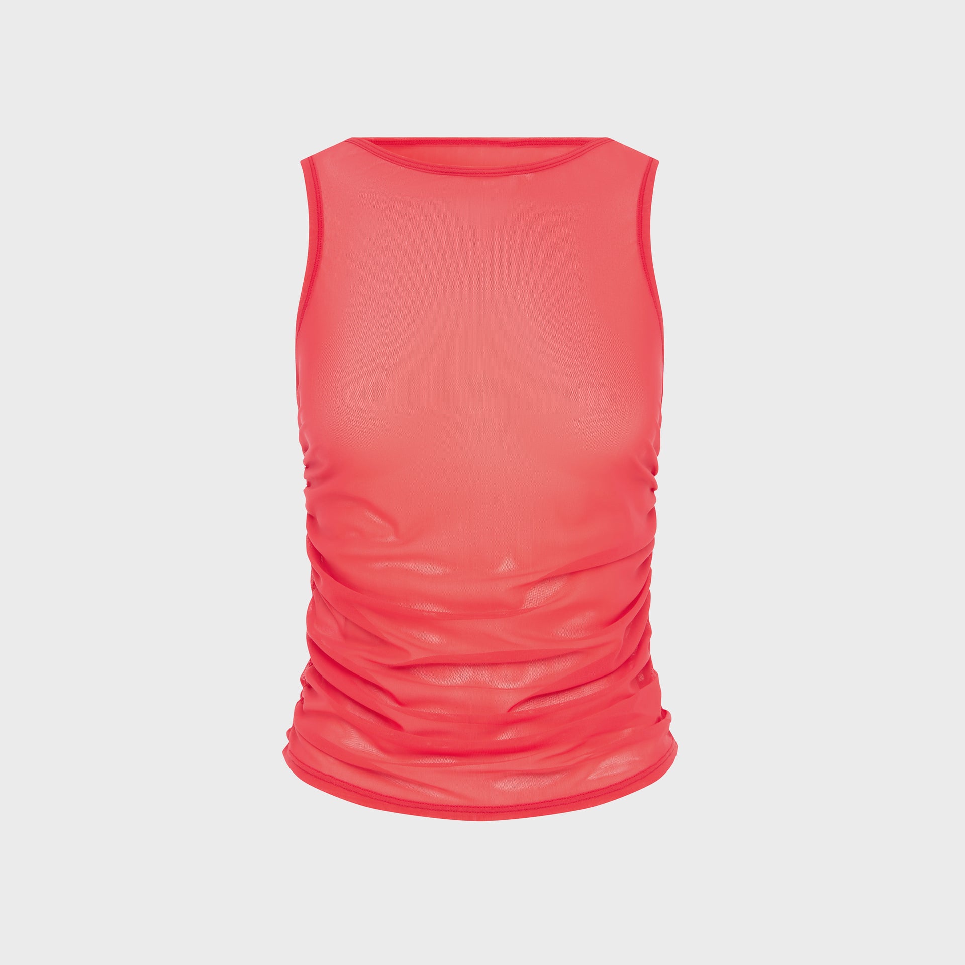 Bond Eye Claudia Tank Top - Cherry Mesh