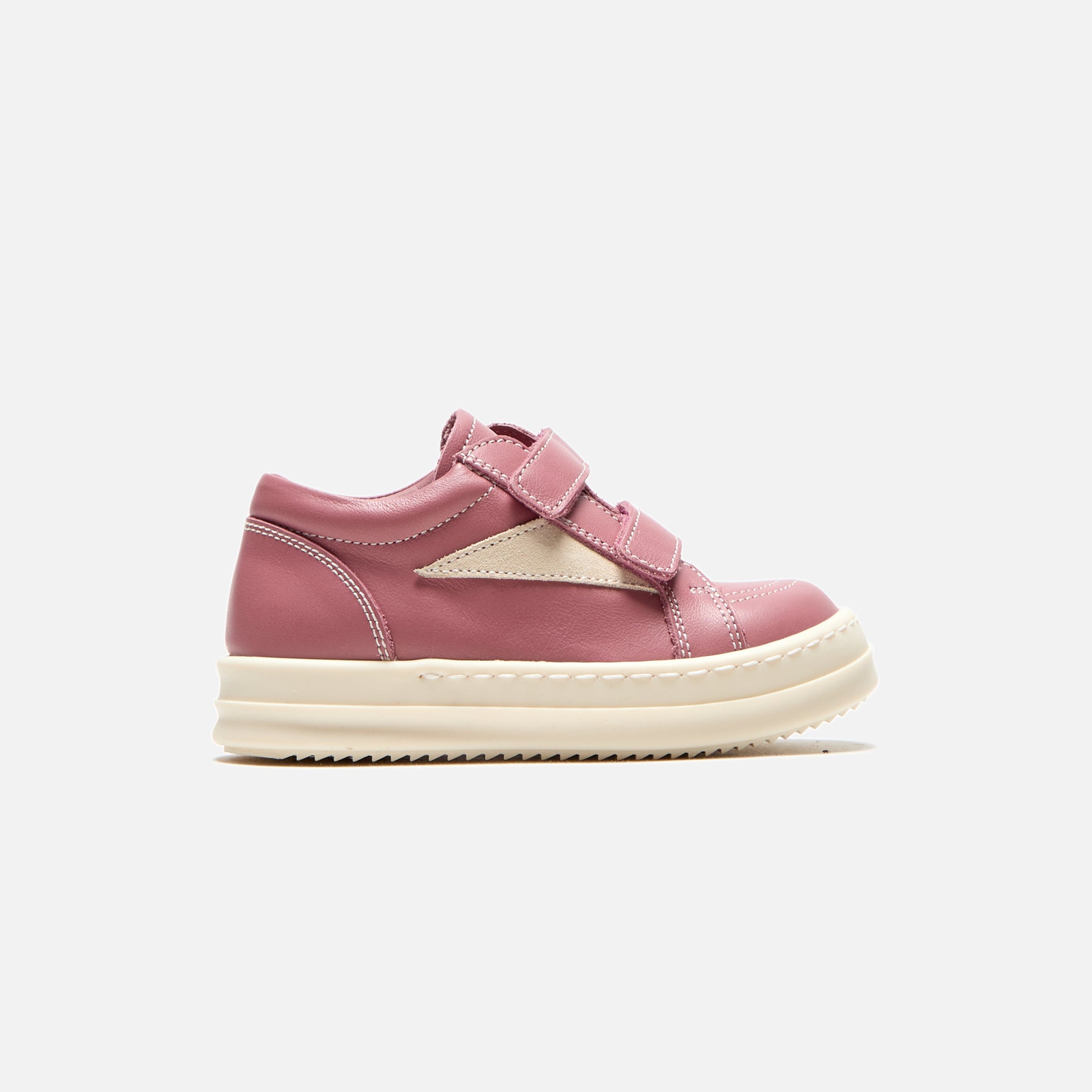 Rick Owens Kids Vintage Sneakers - Scarpe In Pelle / Thulian / Milk