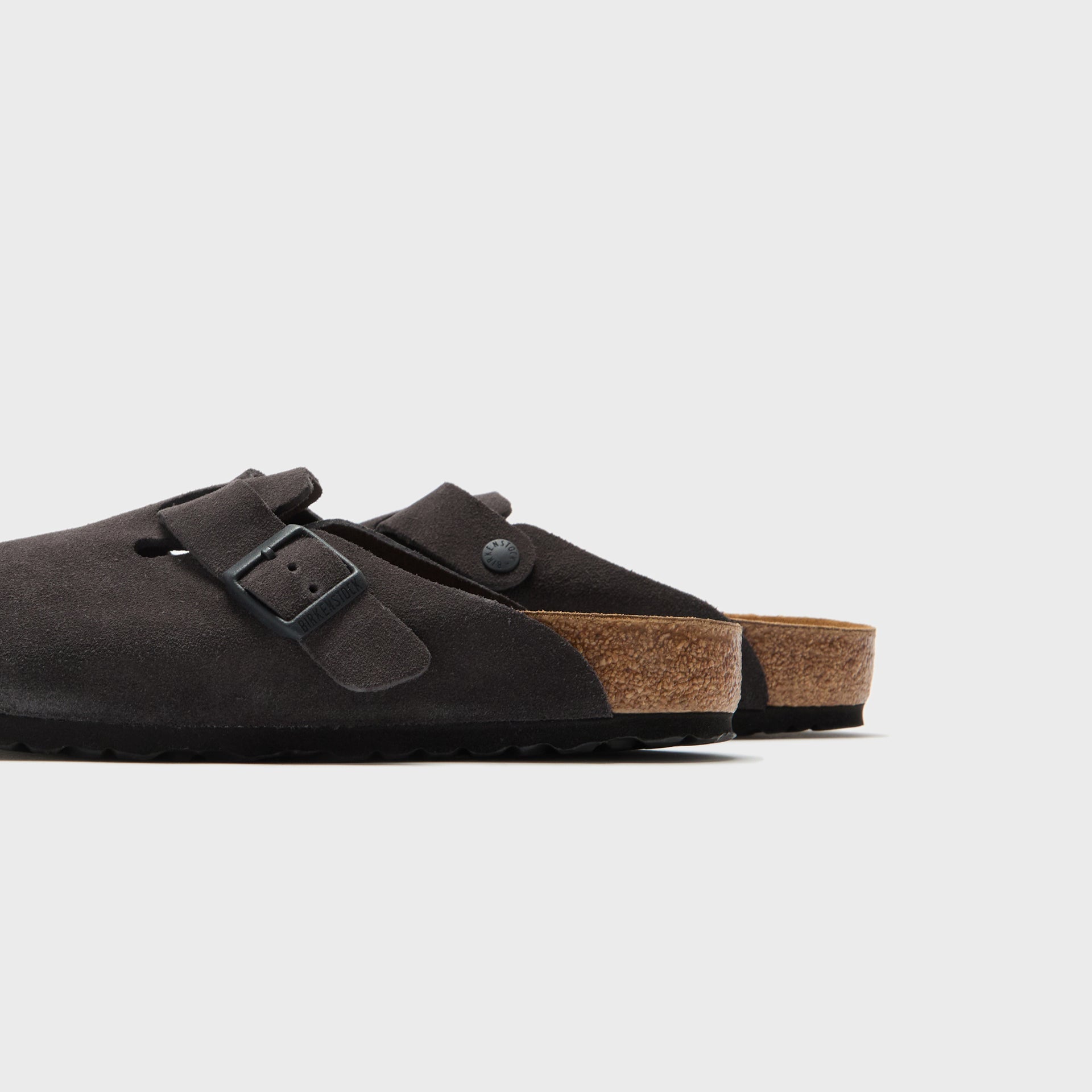 Birkenstock Boston - Velvet Gray Suede