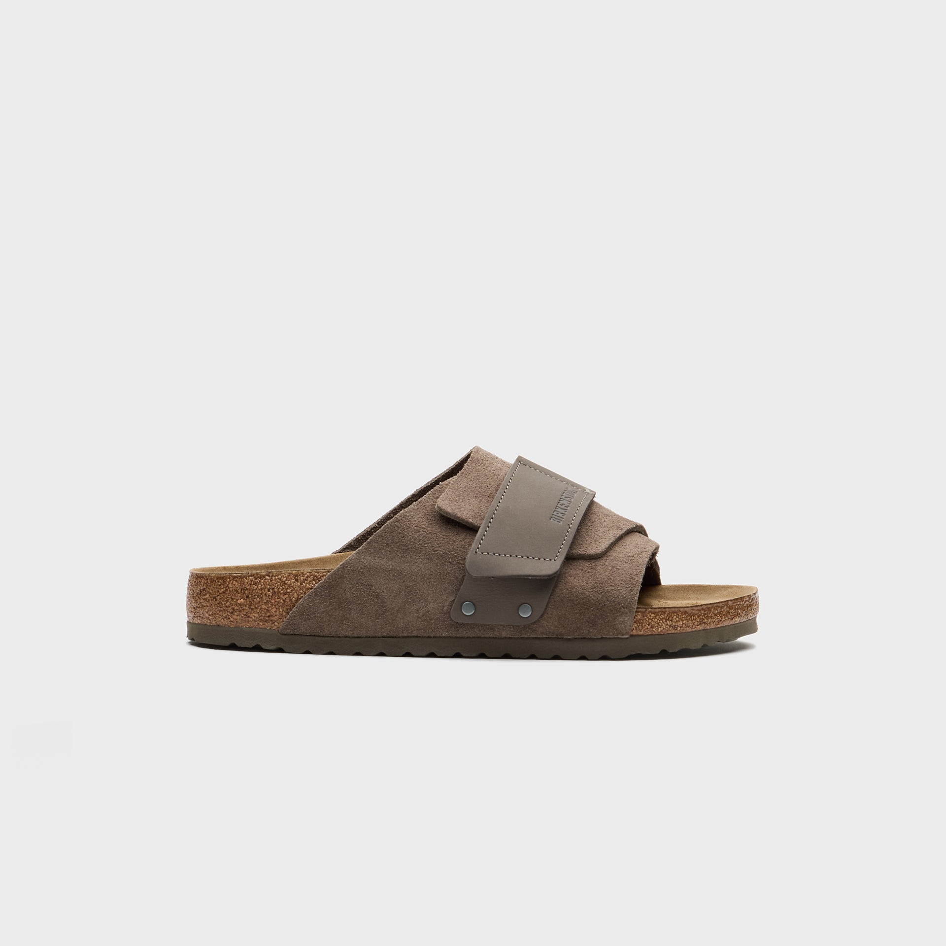 Birkenstock Kyoto Suede Nubuck - Concrete Gray
