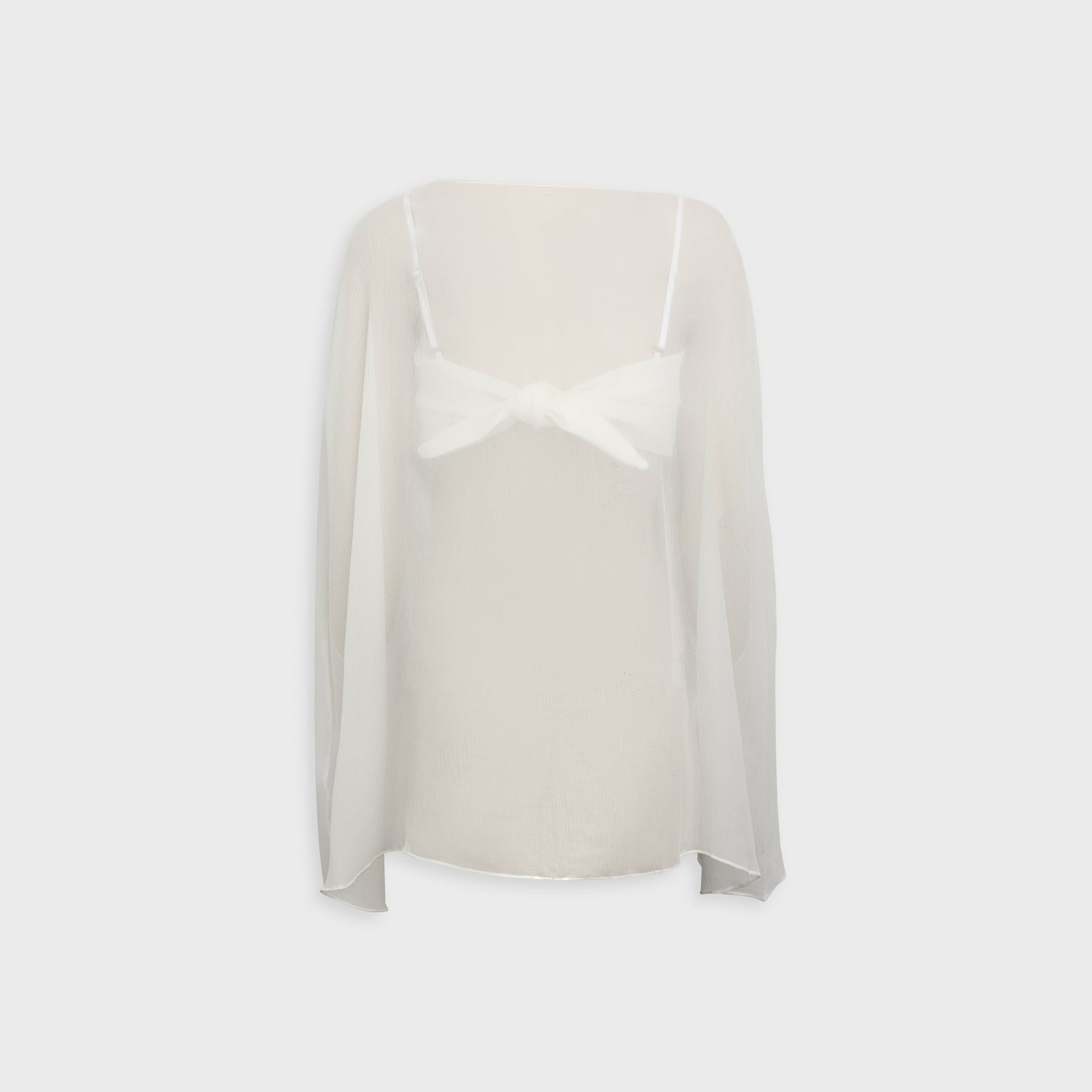Buci Ibis Poncho Set - Ivory