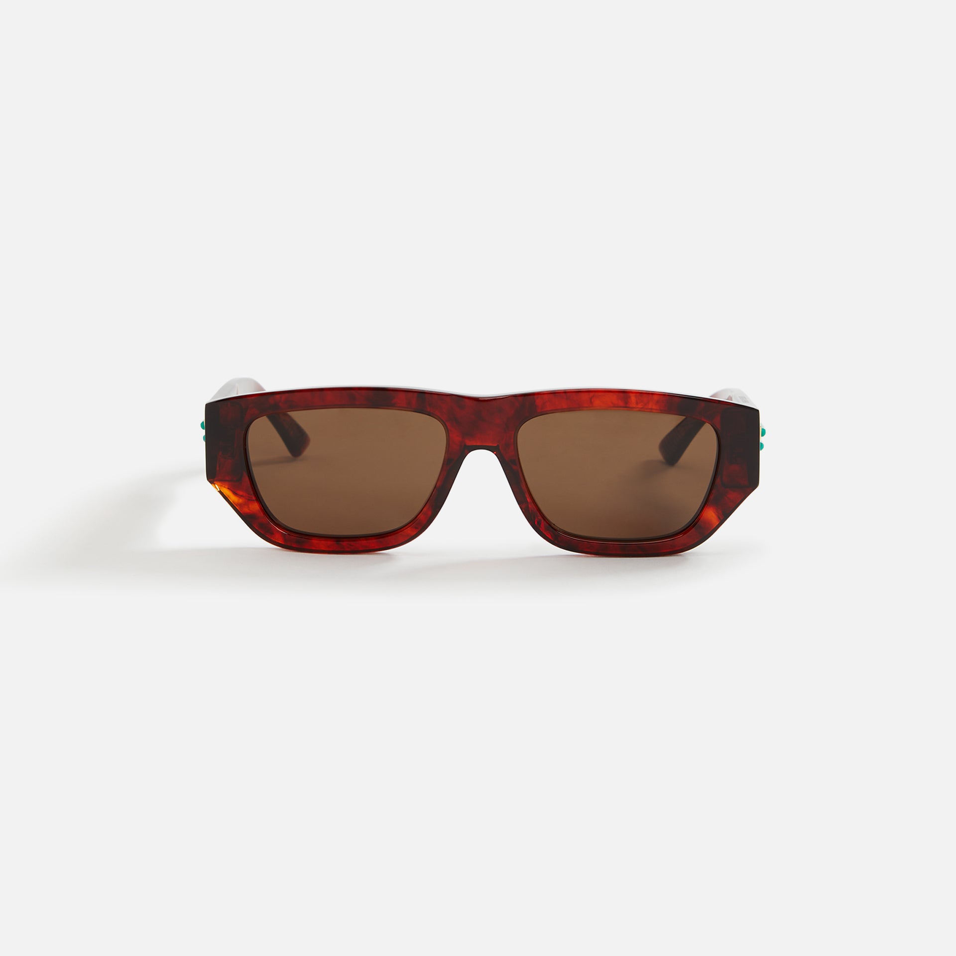 Bottega Veneta L Sunglass Unisex Recycled Acetate - Havana Brown