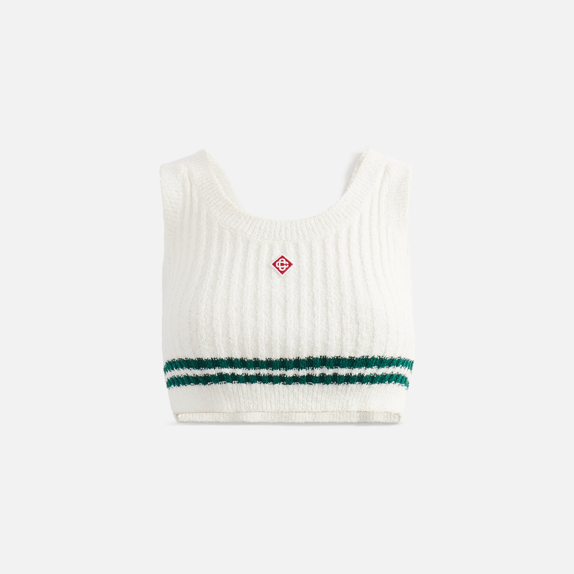 Casablanca Casa Sport Boucle Top - White
