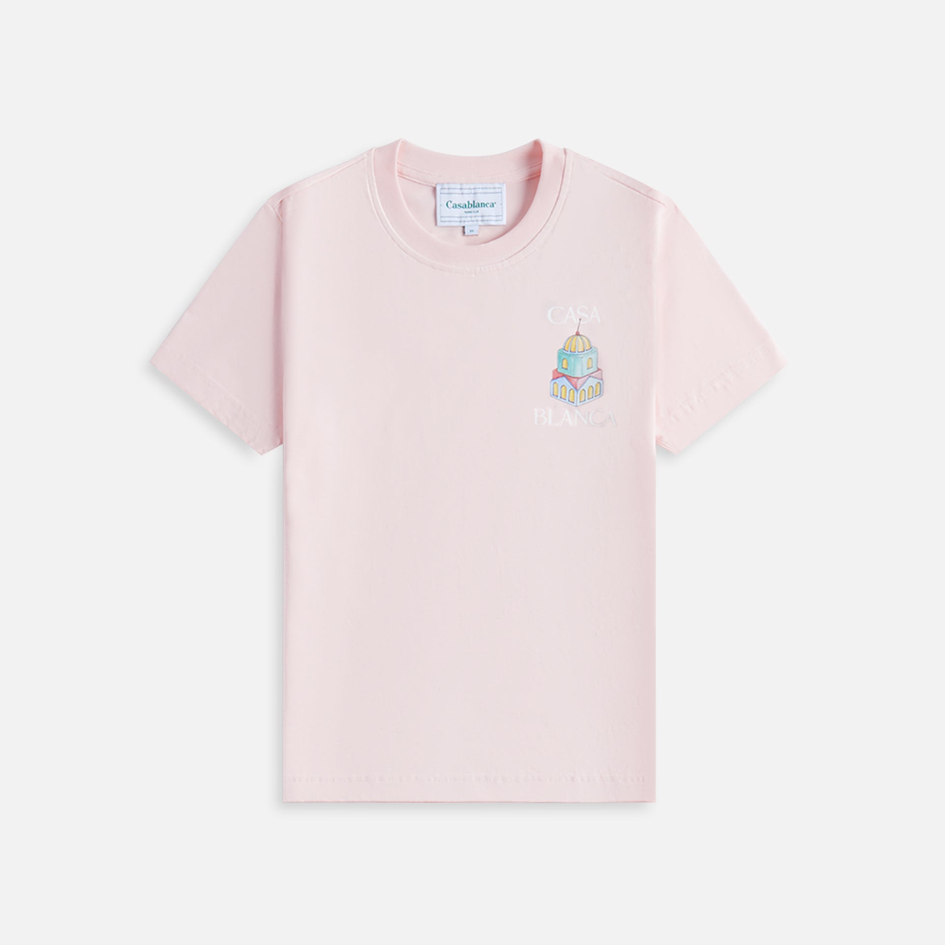 Casablanca Memphis Elements Printed Tee -Pink