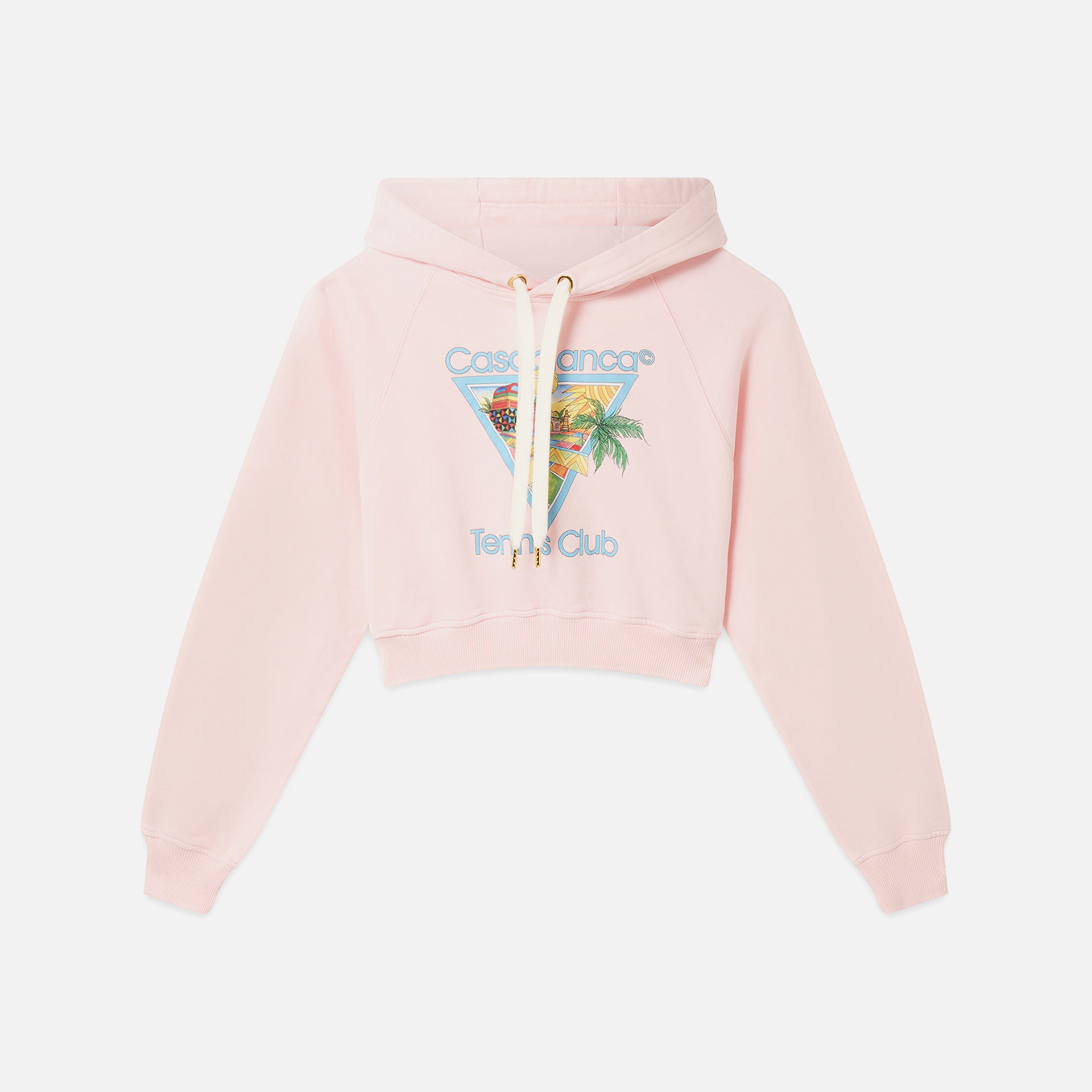 Casablanca Afro Cubism Tennis Club Sweatshirt - Pink