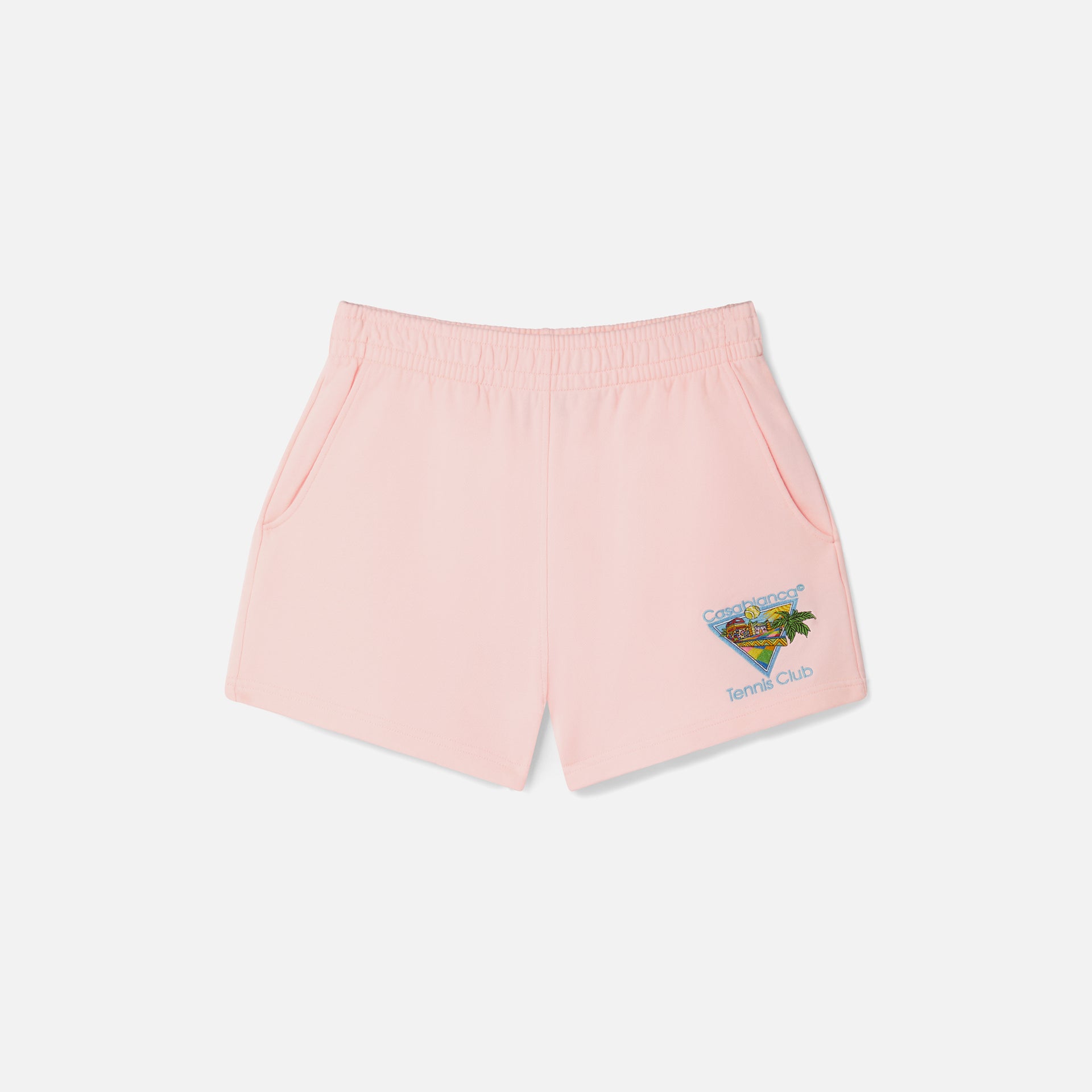 Casablanca Afro Cubism Tennis Club Shorts - Pink