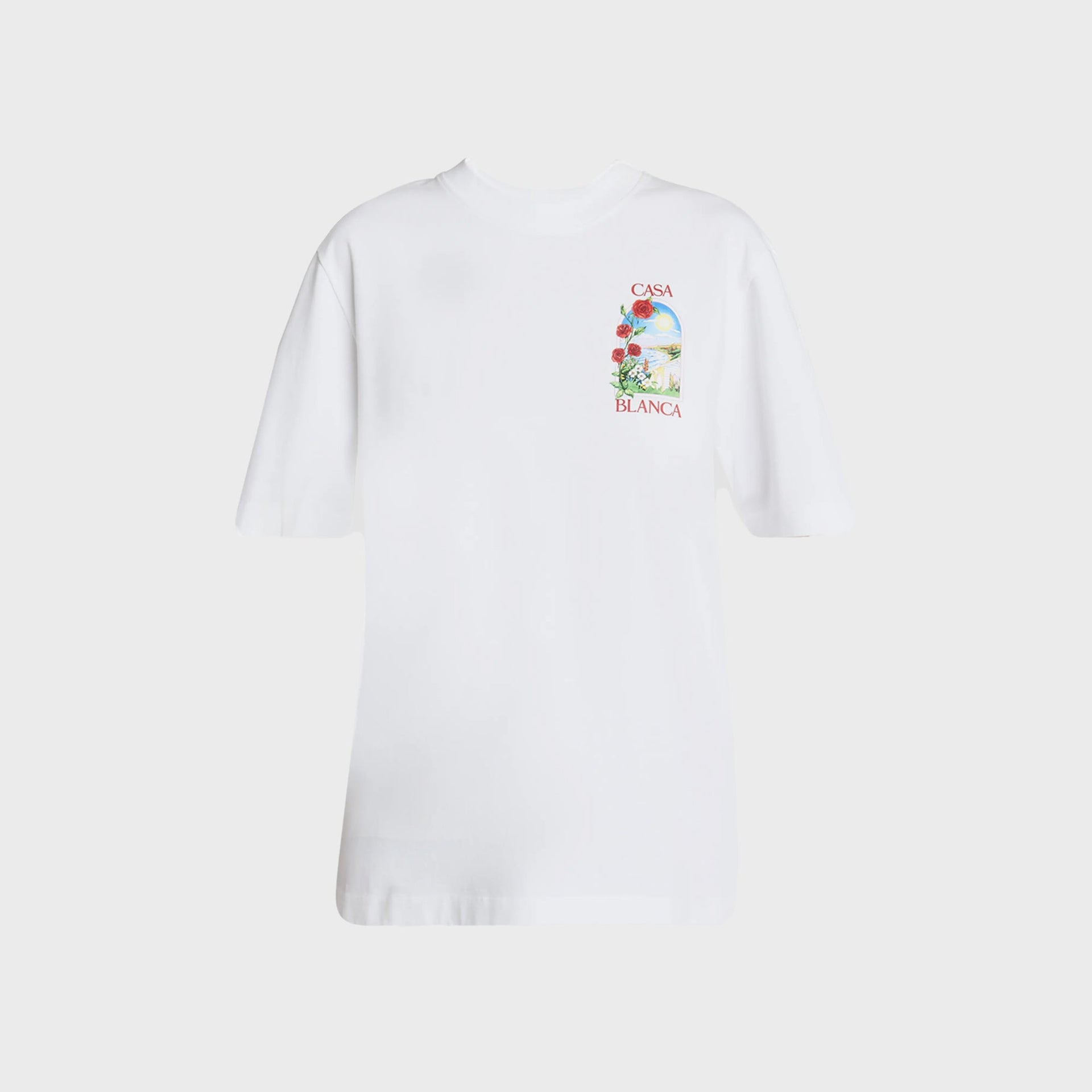 Casablanca LA Days Printed Tee in White
