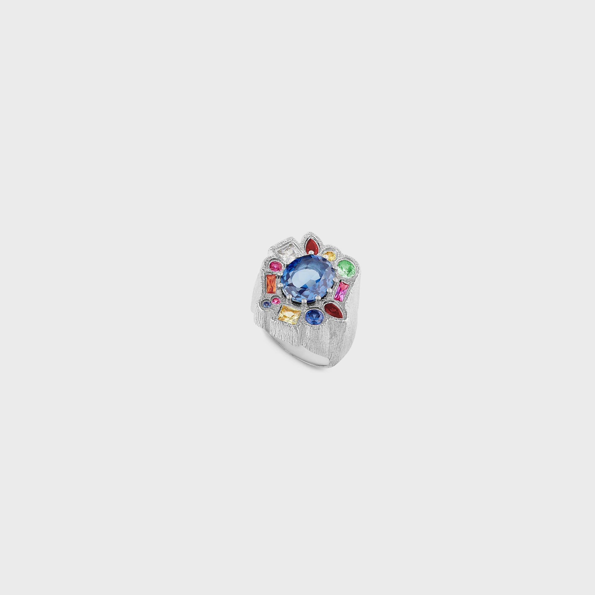 Bleue Burnham Cottage Garden Cocktail Ring in Multi