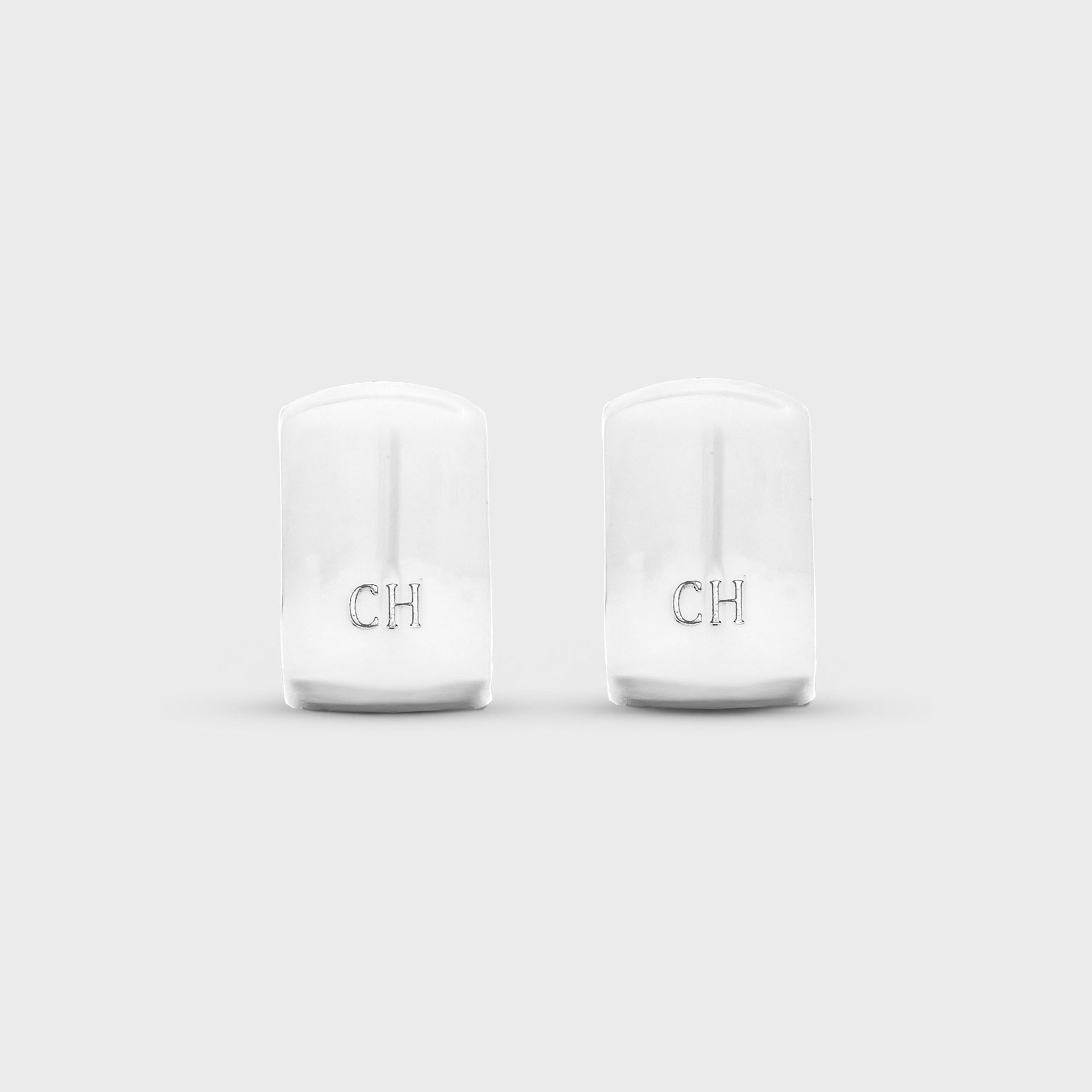 Crystal Haze Exclusive Infinity Hoops Small - Silver / Clear