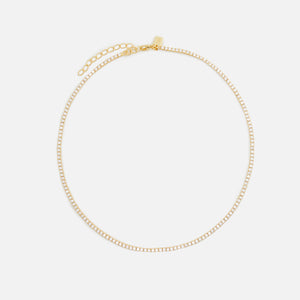 Crystal Haze Mini Serena Necklace - Clear