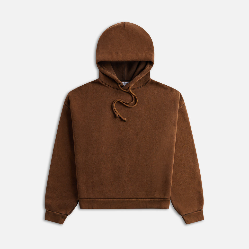 Acne Studios Fester H U Vintage Hoodie - Chocolate Brown – Kith