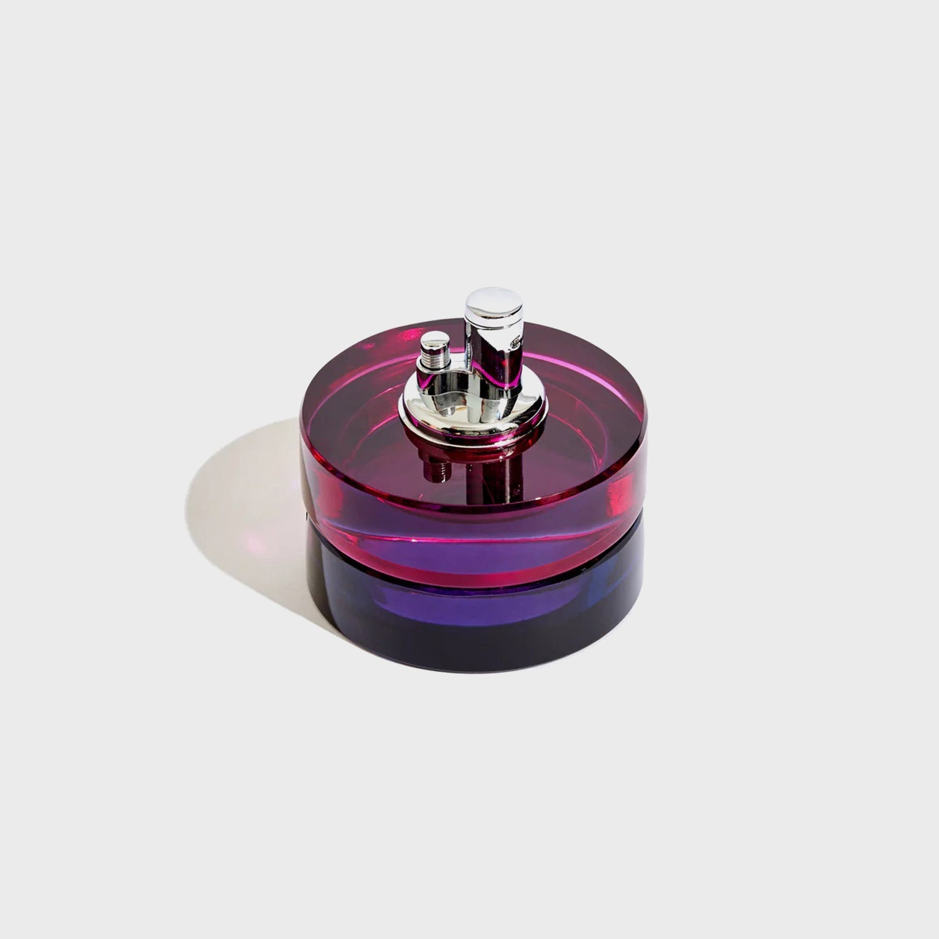 Edie Parker Glass Tabletop Lighter - Mixed Berry