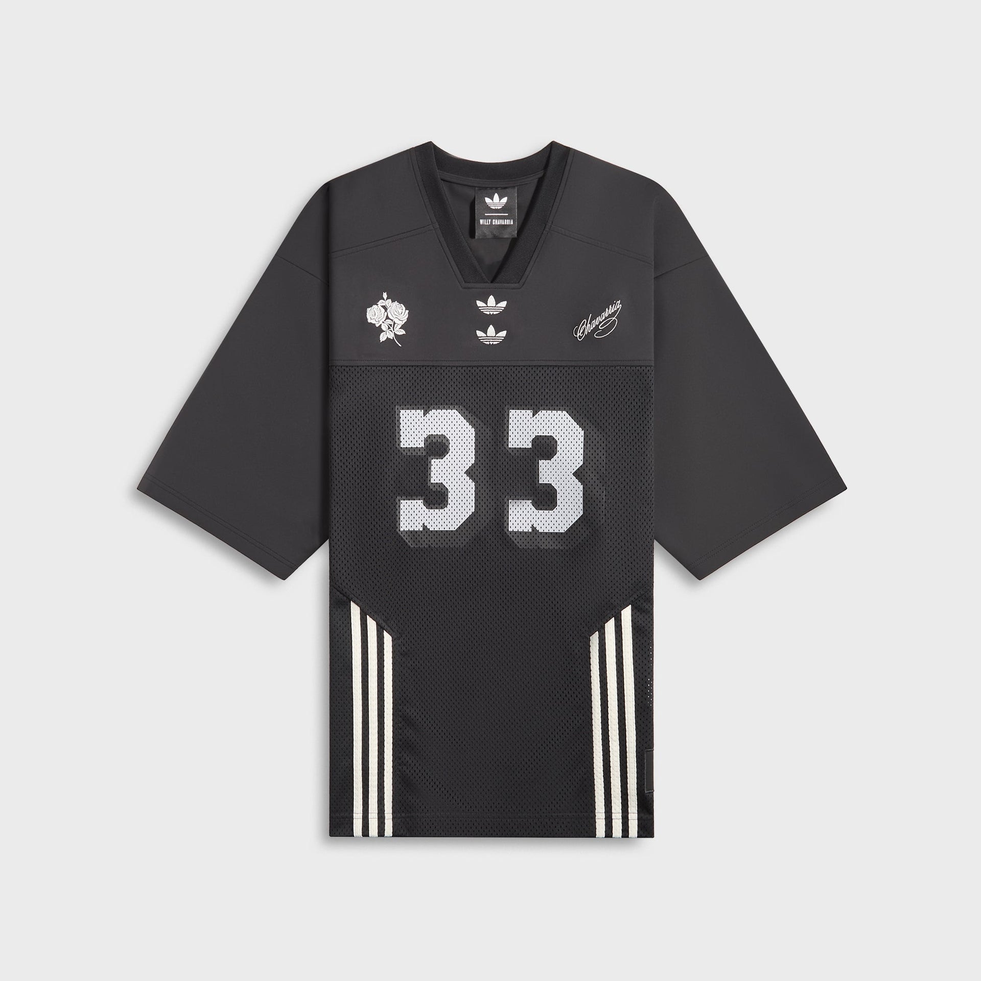 adidas x Willy Chavarria Football Jersey - Black