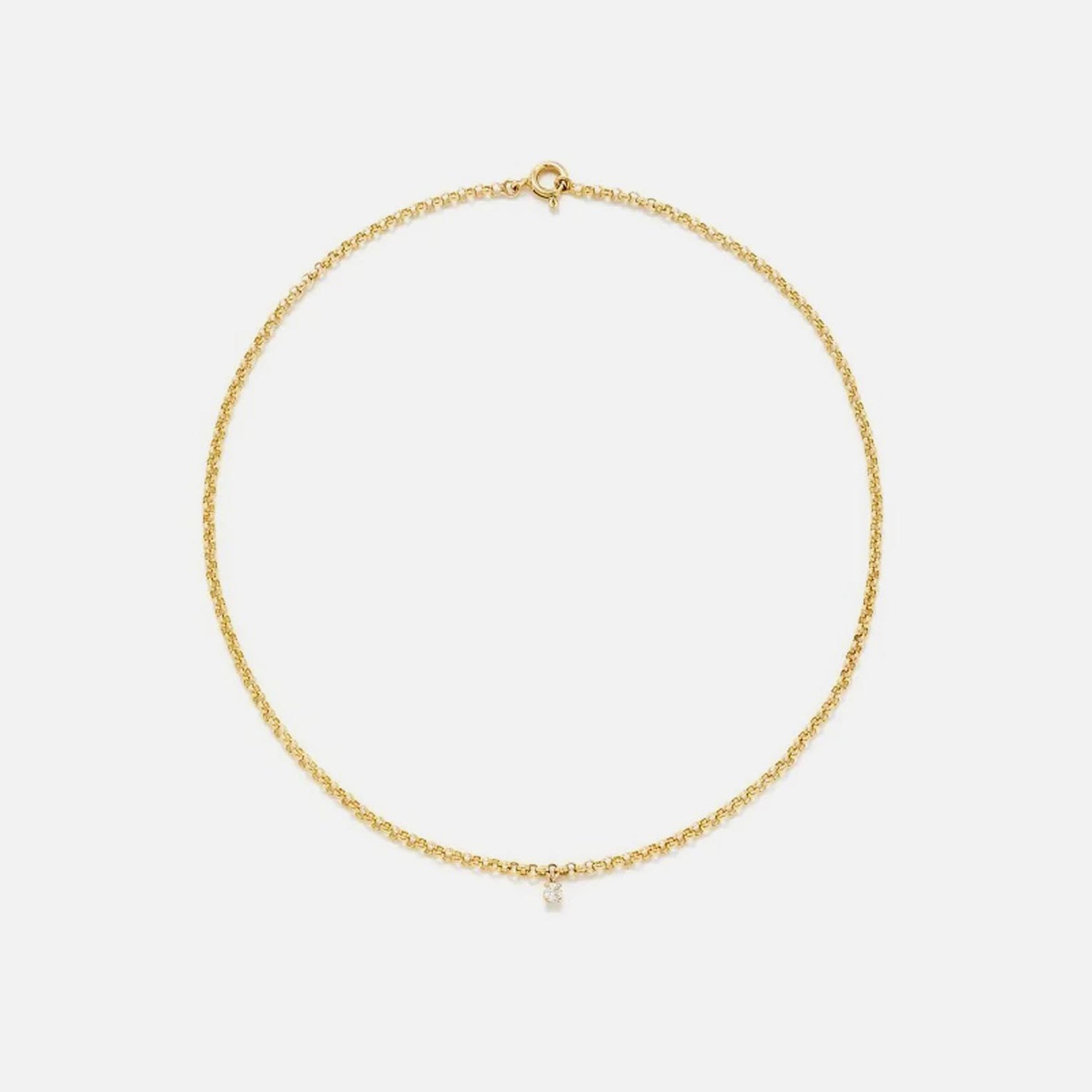 Yvonne Leon Jaseron Flotant PM Necklace - Gold