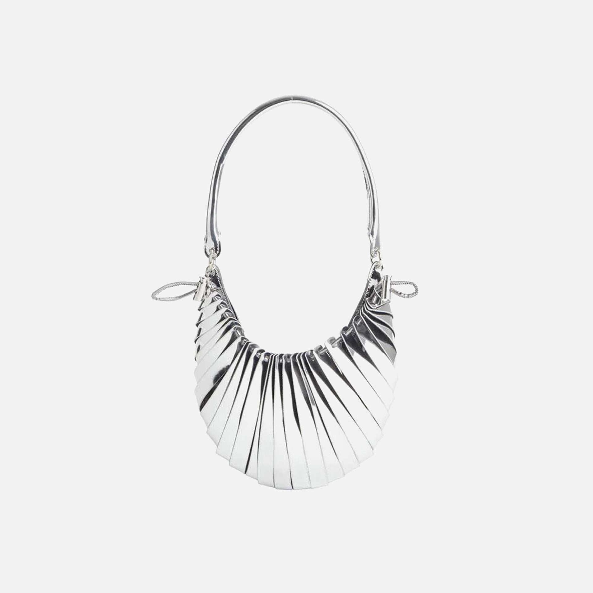 Coperni Mini Petal Bag - Silver