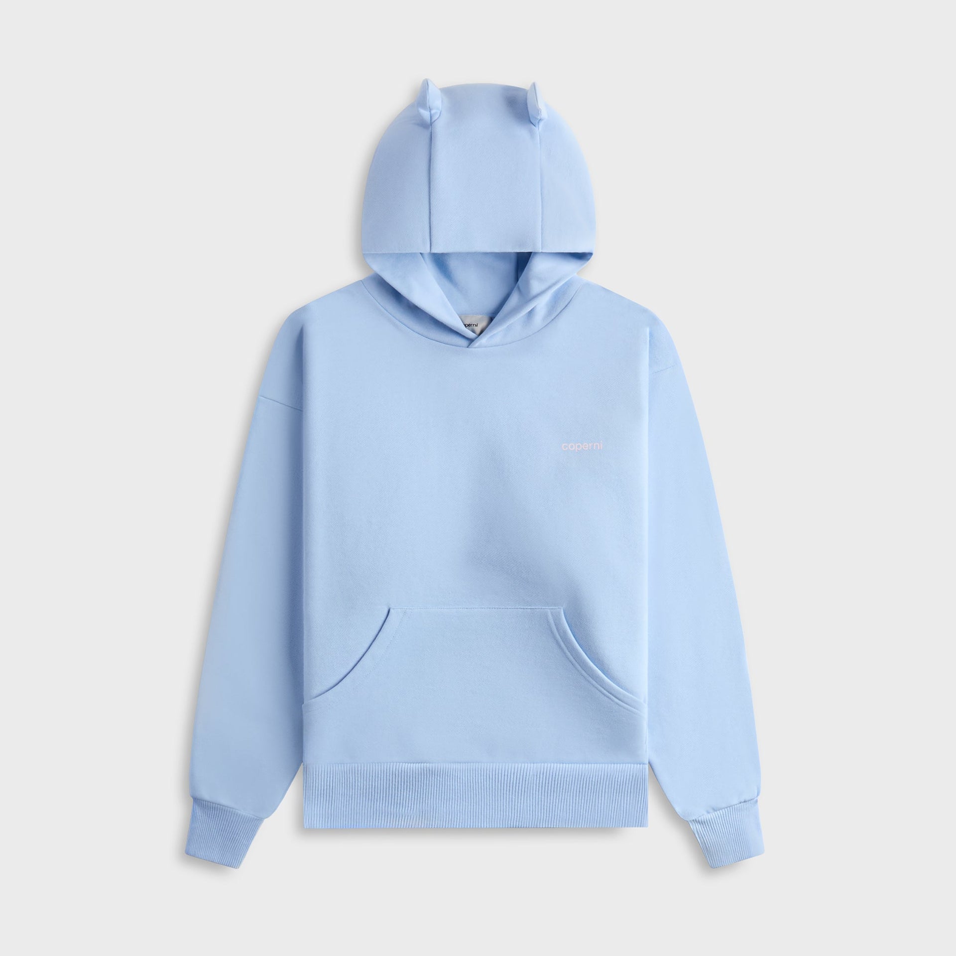 Coperni Horn Hoodie in Blue