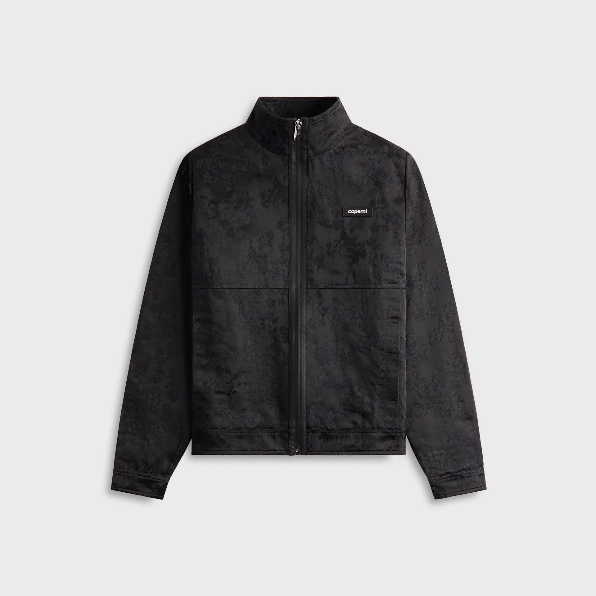 Coperni Jacquard Zipped Jacket in Black
