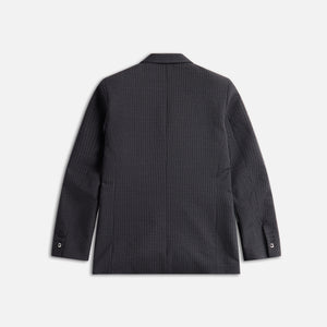 Coperni Double Breasted Tailored ruched Jacket - Grey