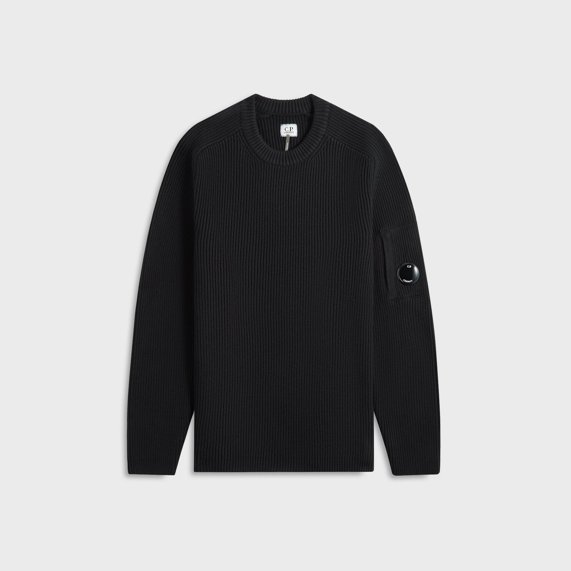 C.P. Company Knitwear Crew Neck - Black – Kith