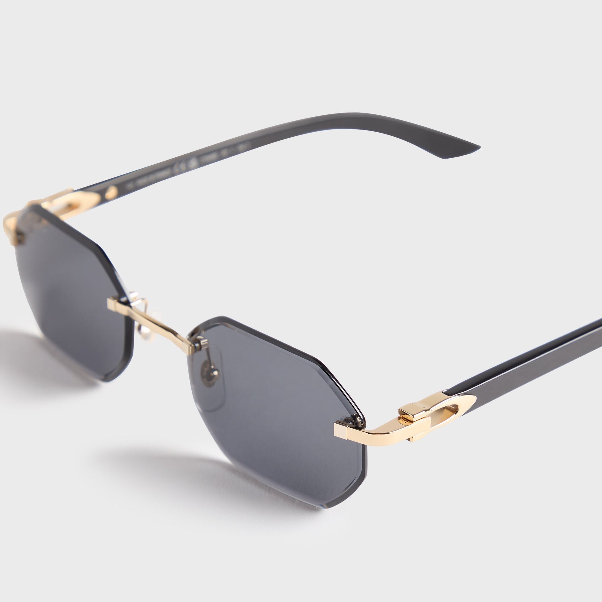 Cartier CT0439Sin001 54 Sunglass in Gold / Grey