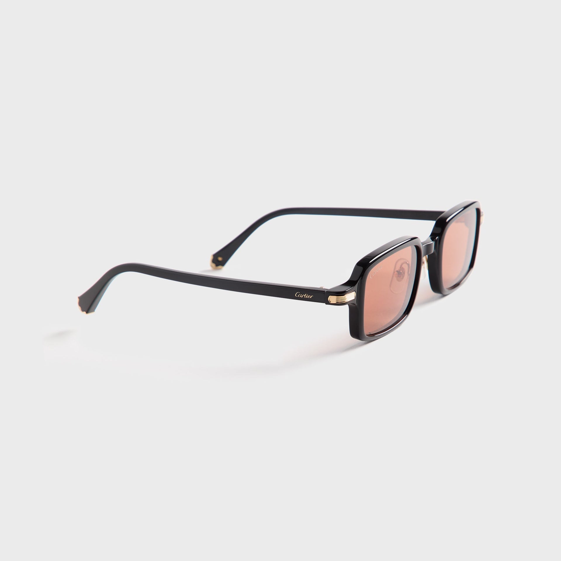 Cartier CT0539Sin003 in Black / Amber