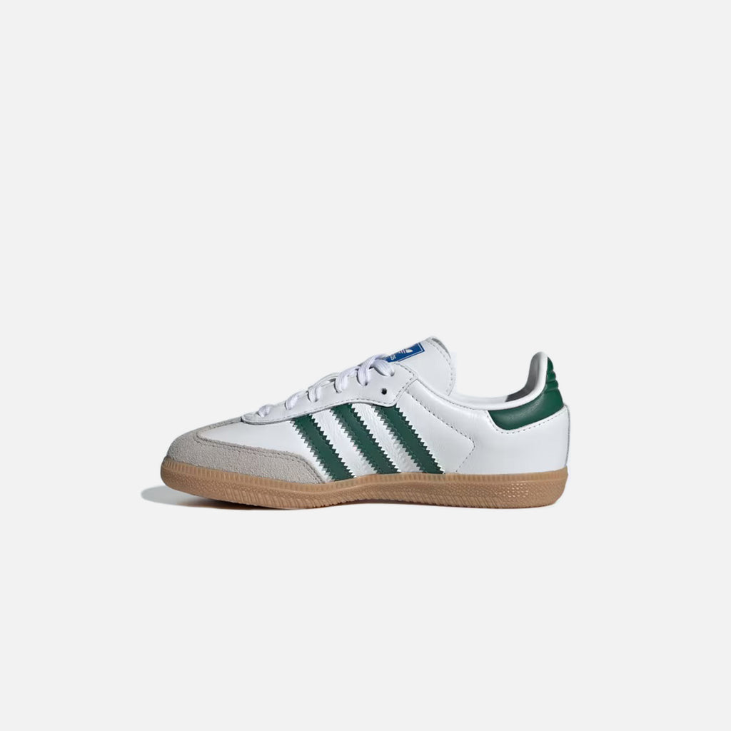 adidas PS Samba OG - White / Collegiate Green â Kith