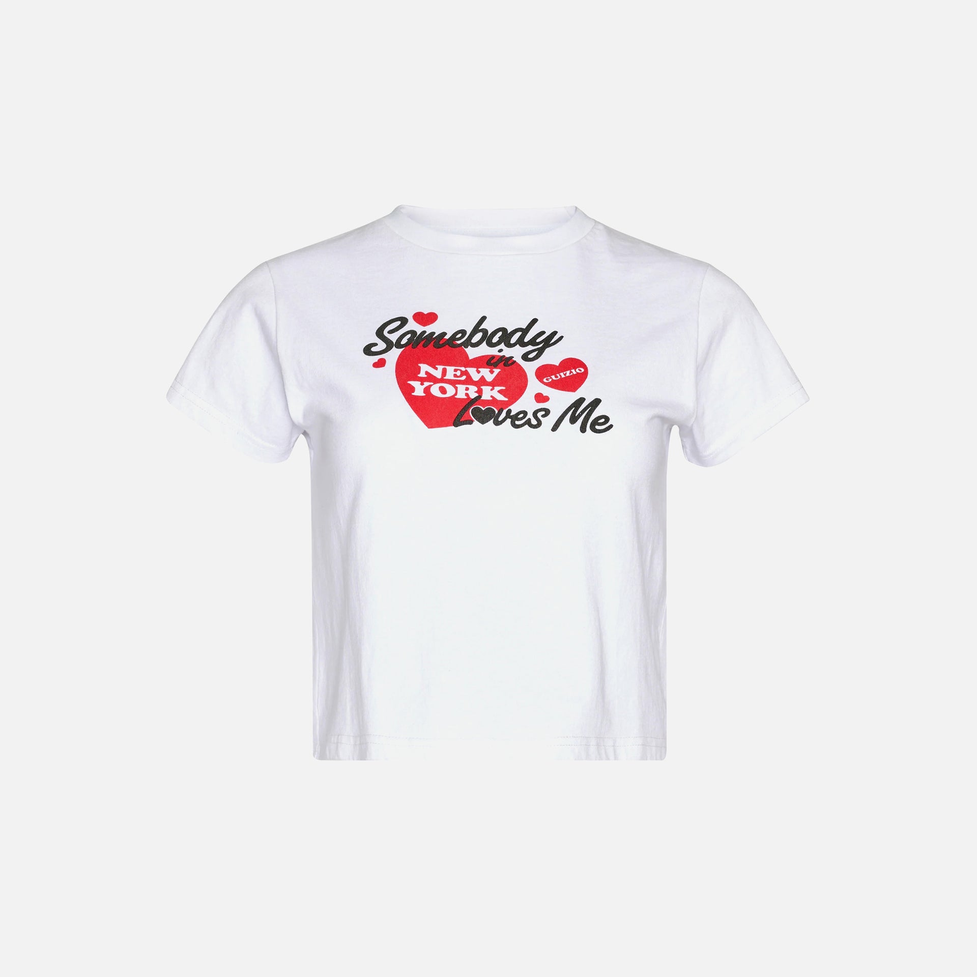GUIZIO NY Cotton Tee - White