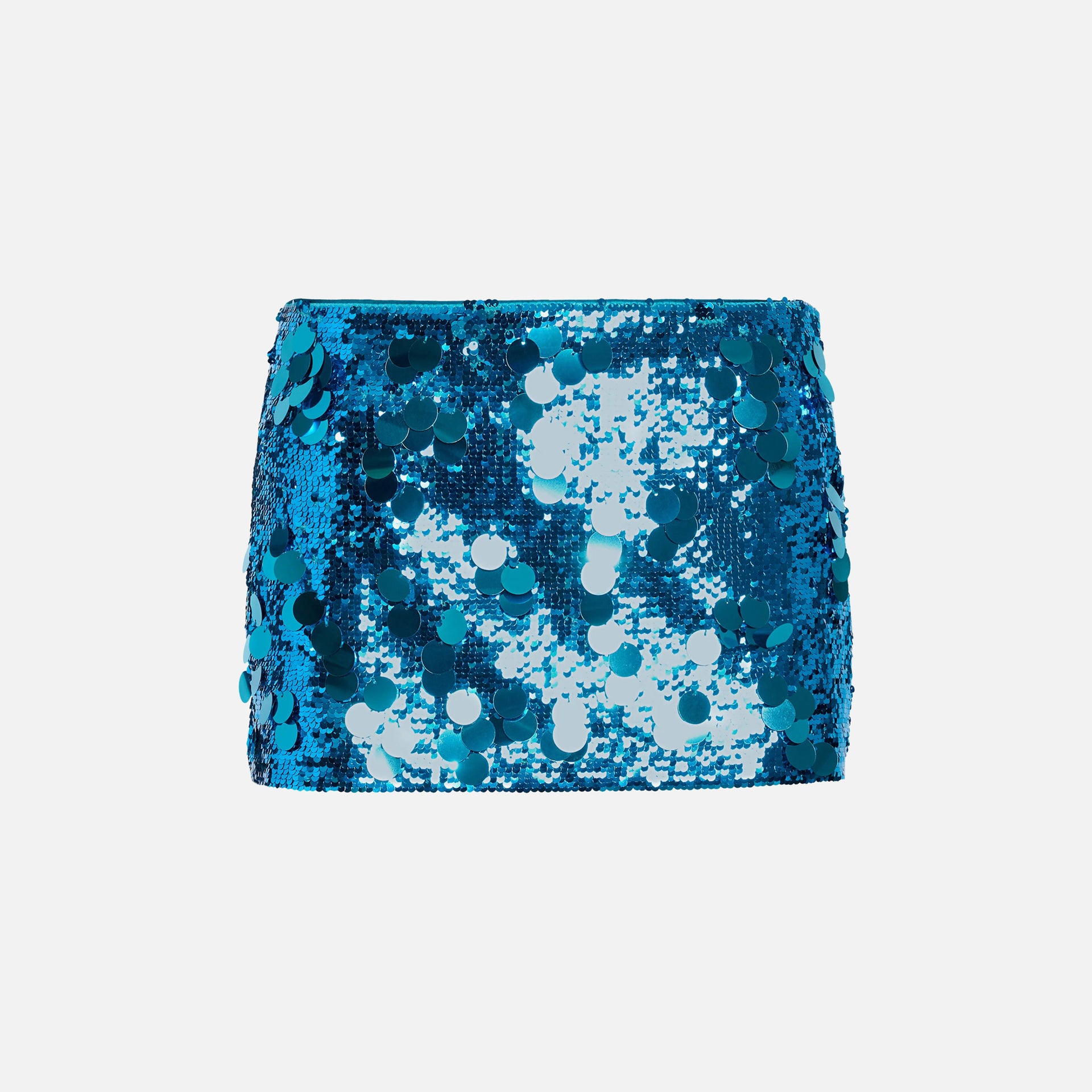 GUIZIO Low Rise Paillette Skirt - Tropic