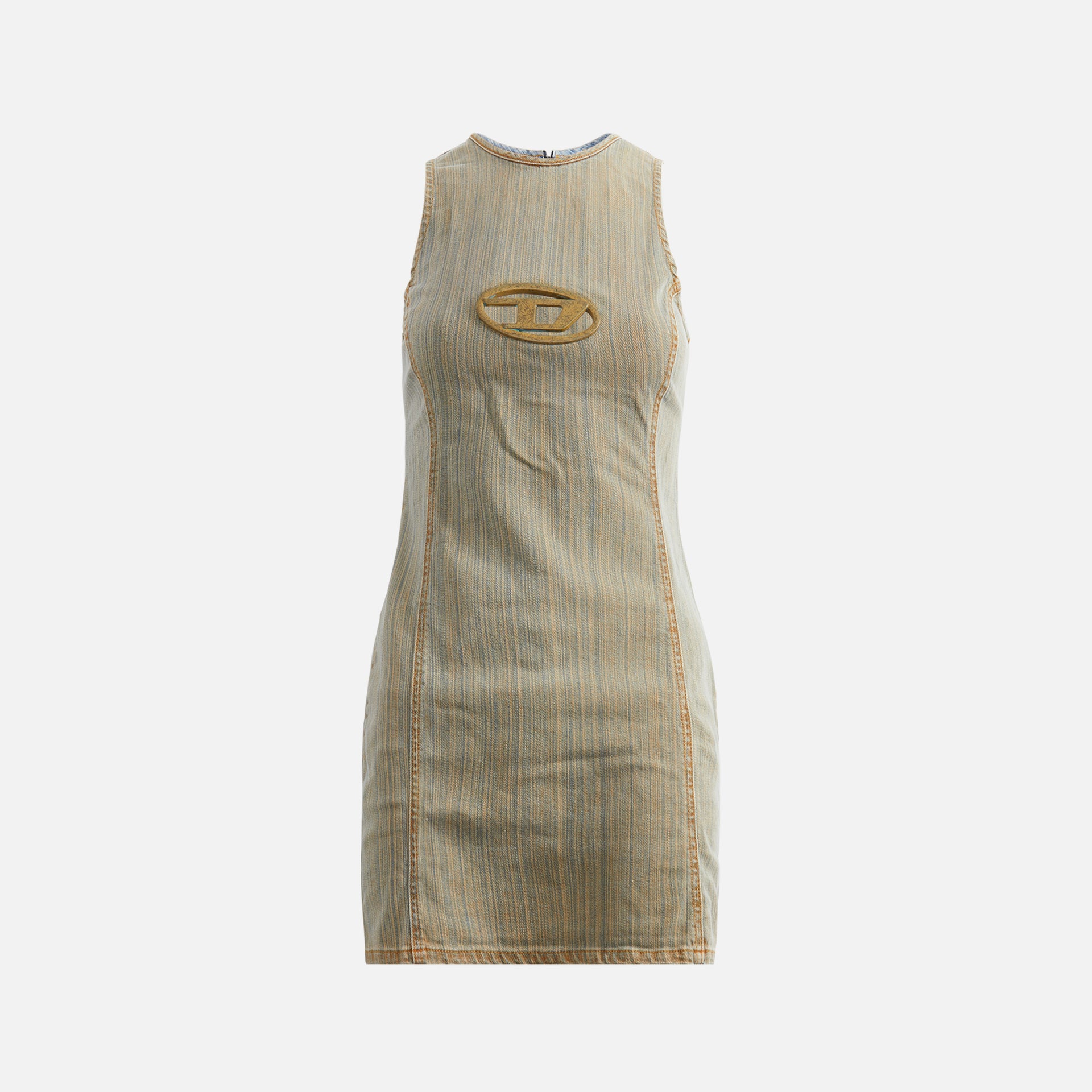 Diesel Ferriz D-Oval Dress - Washed Denim