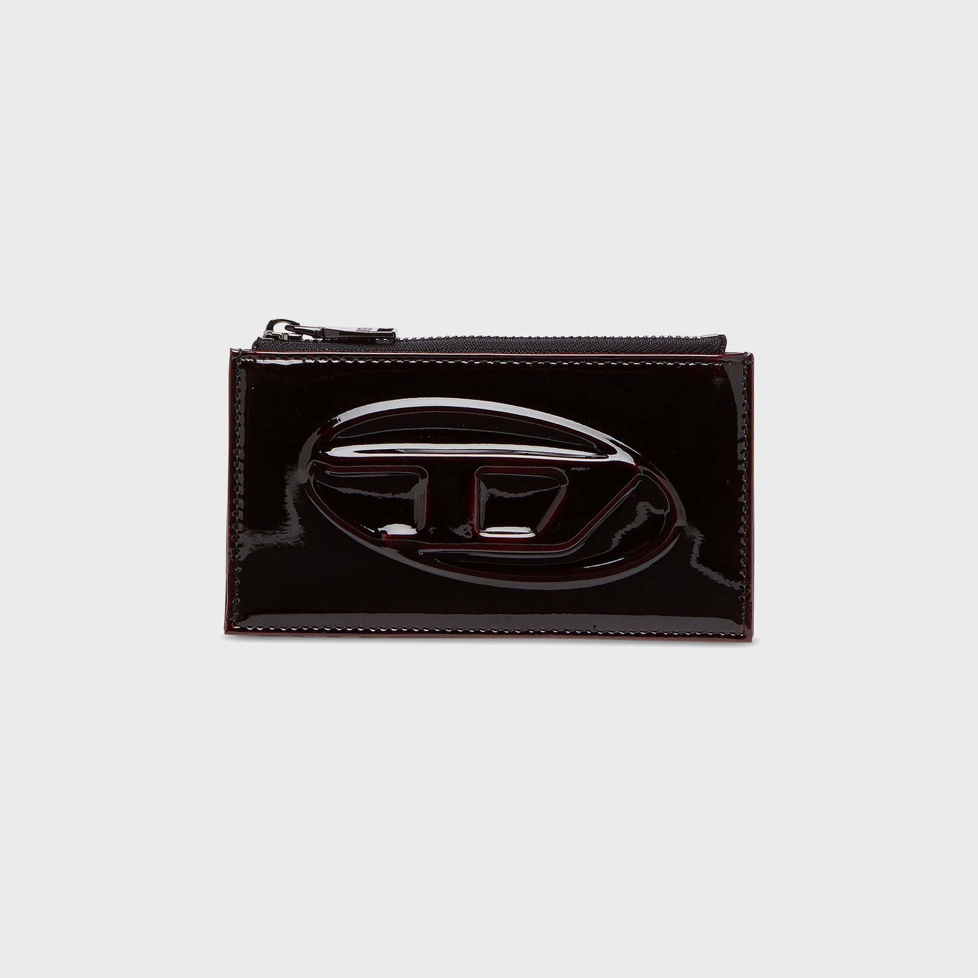 Diesel 1DR Card Holder - Burgundy