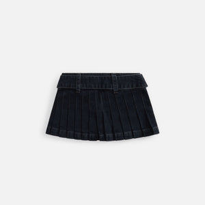 Dion Lee Darted Denim Mini Skirt - Black