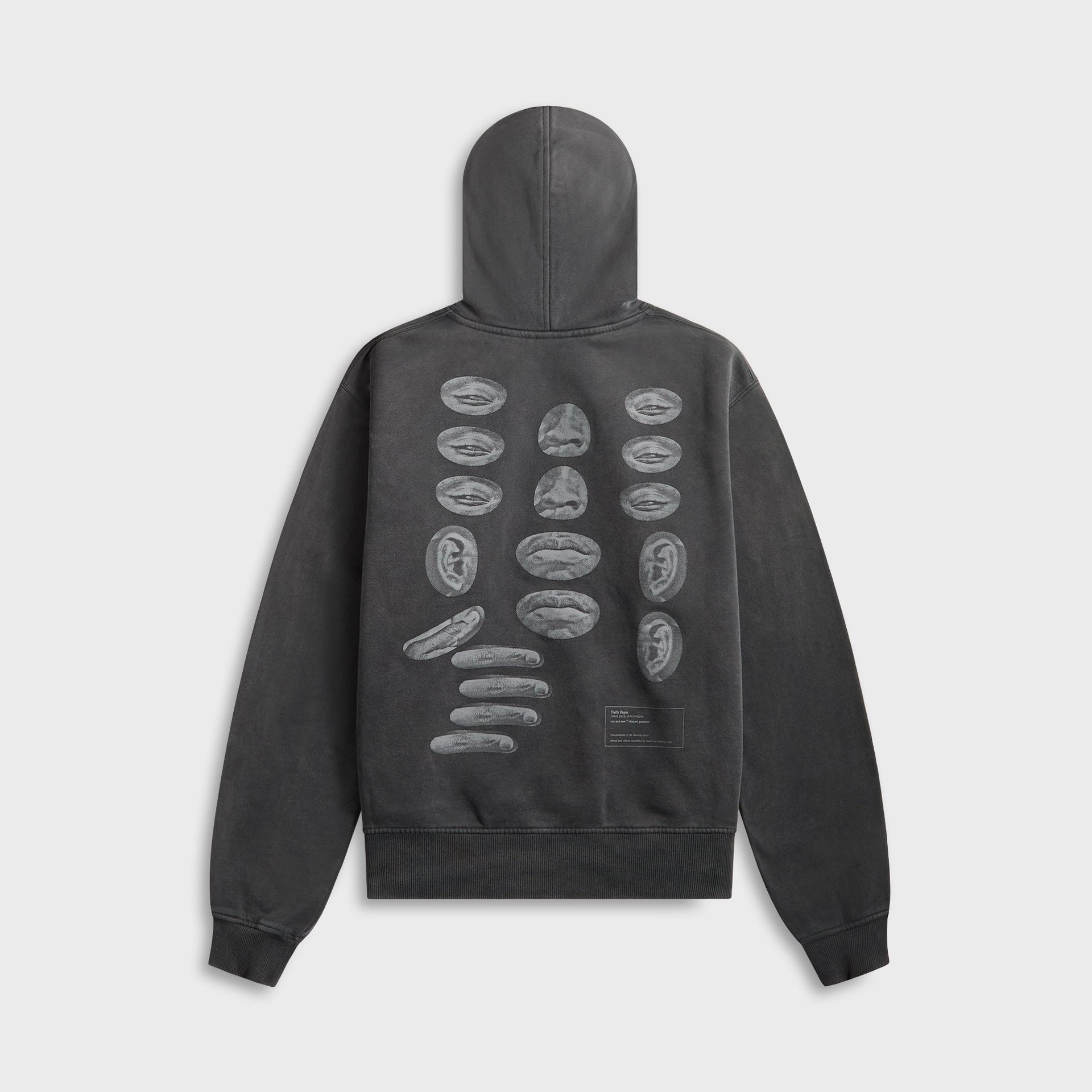 Daily Paper Senses Hoodie in Washed Black