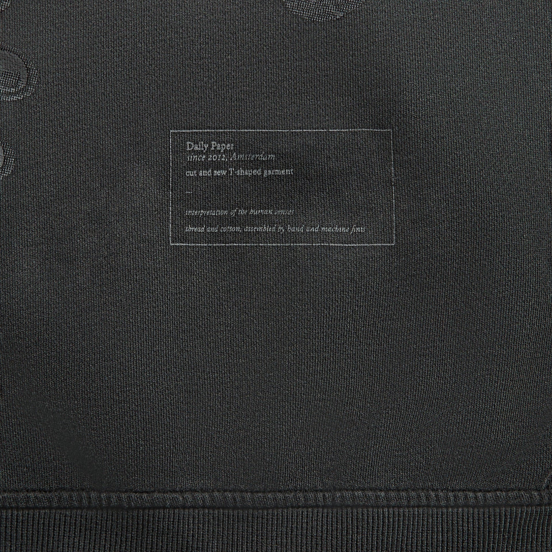 Daily Paper Senses Hoodie in Washed Black